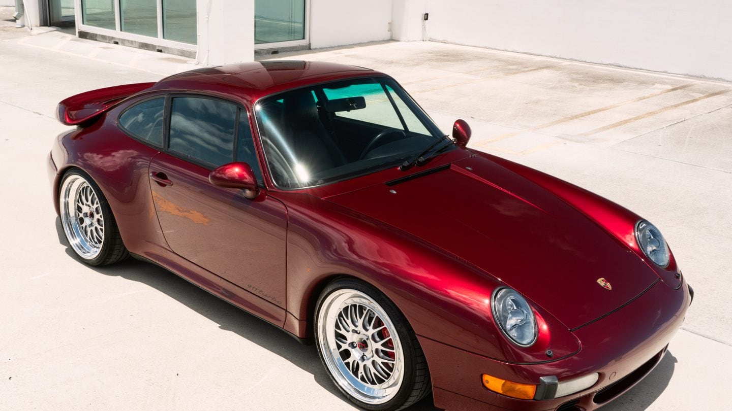Porsche 993 Turbo on BBS E89