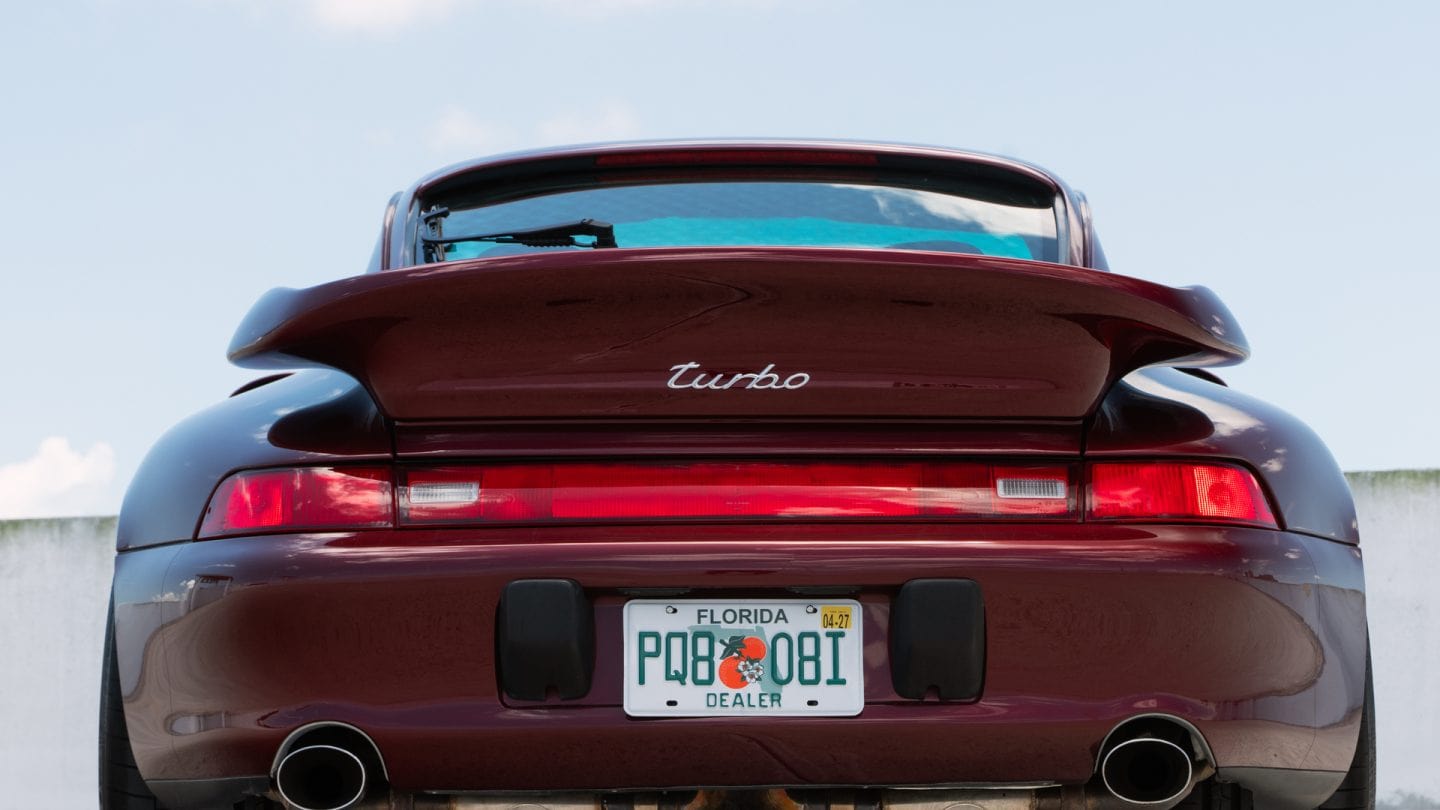Porsche 993 Turbo on BBS E89