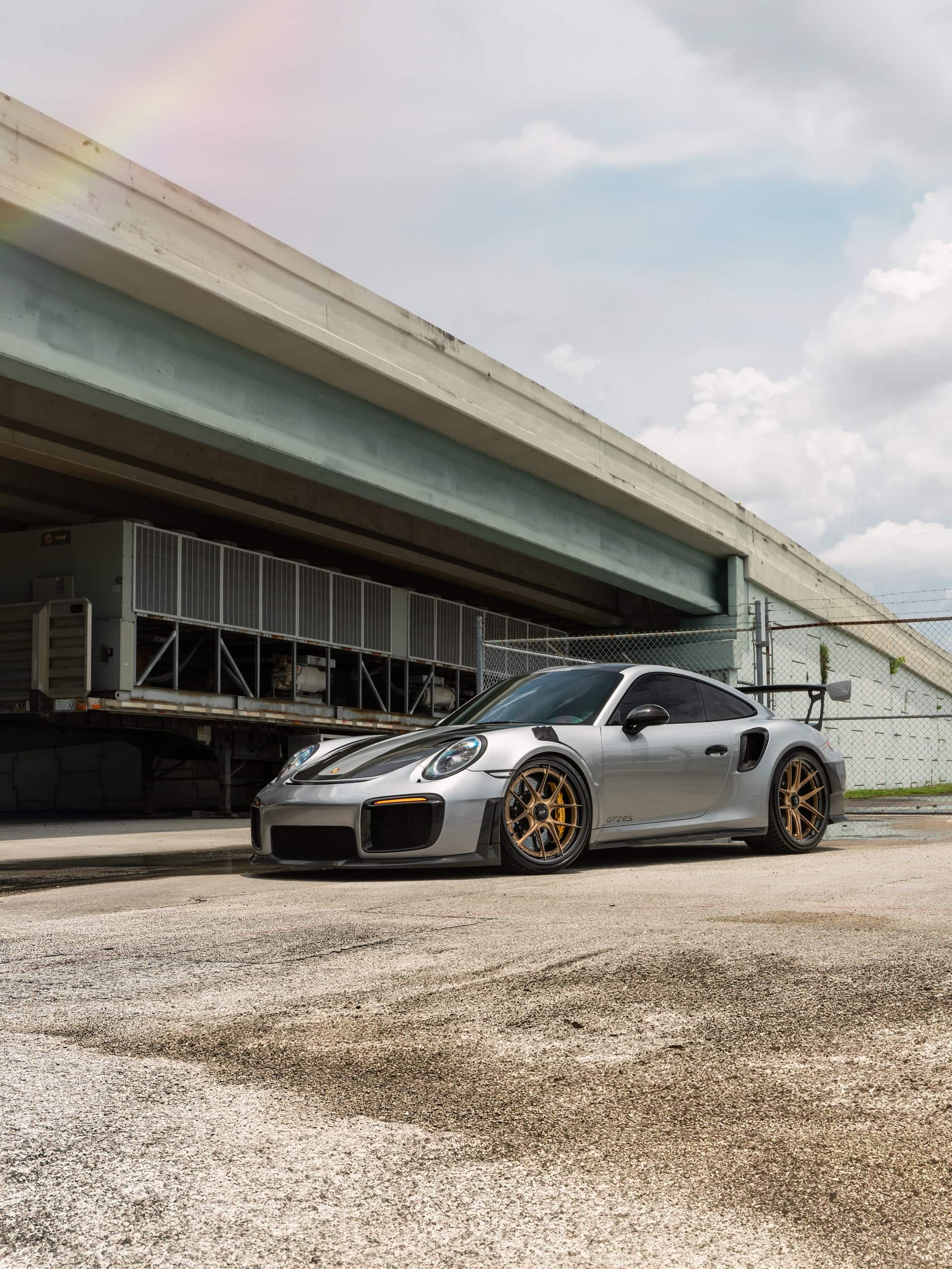 Photo 32 of Porsche 991.1 GT2-RS | on ANRKY XR-301C | Frozen Brushed Champagne