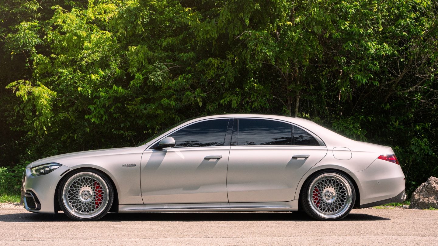 Mercedes on S-Class on 1886 Wheels