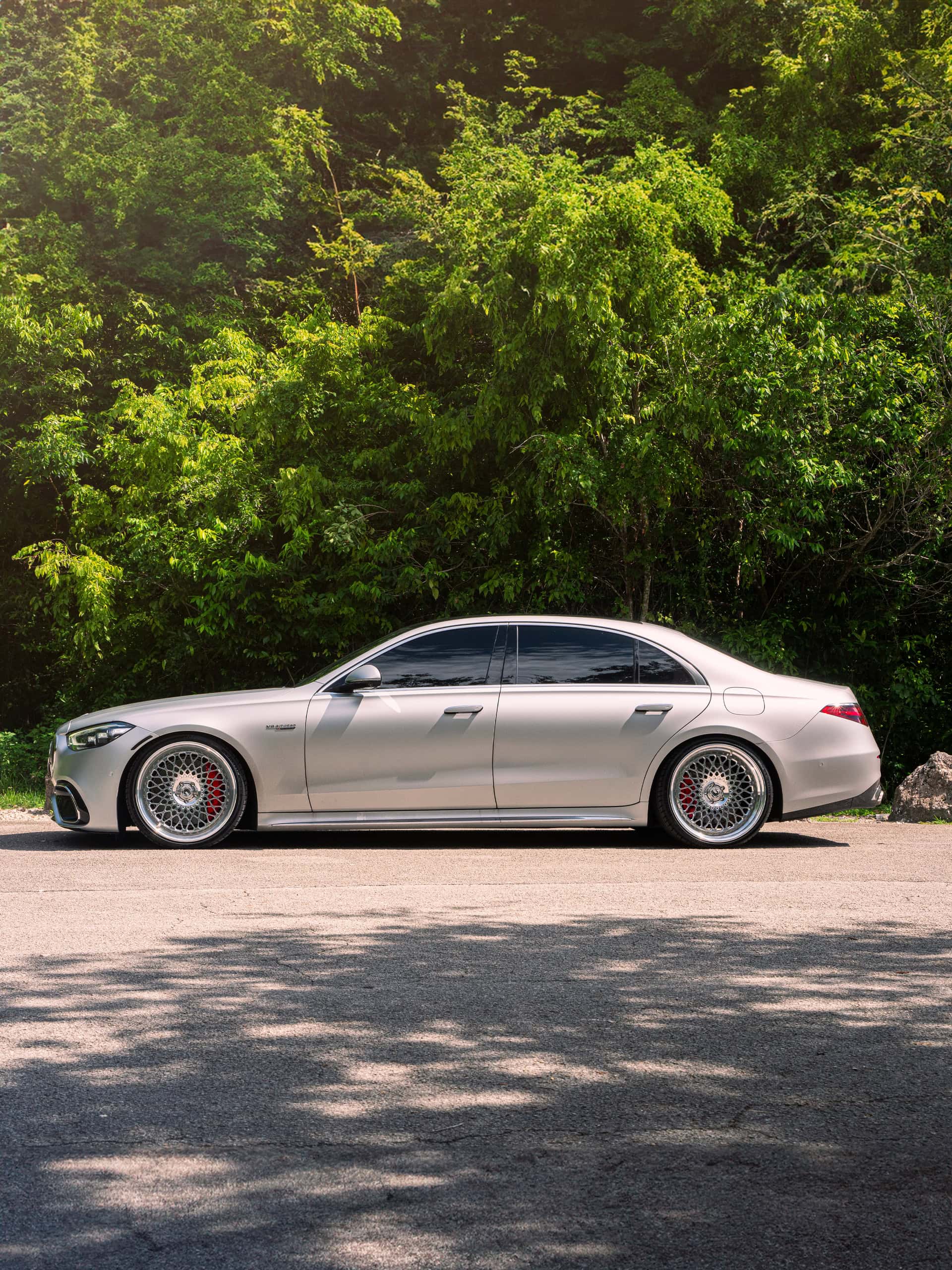 Mercedes on S-Class on 1886 Wheels