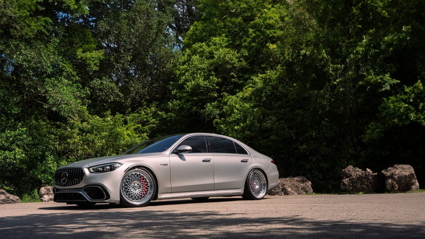 Mercedes on S-Class on 1886 Wheels