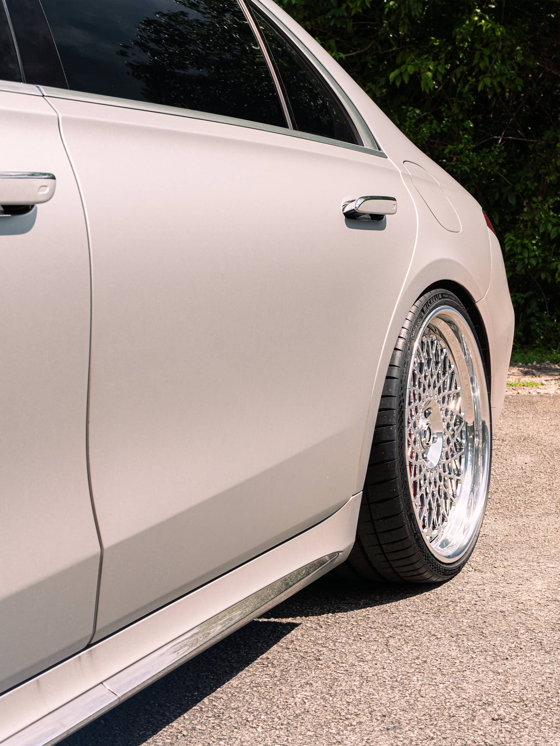 Mercedes on S-Class on 1886 Wheels