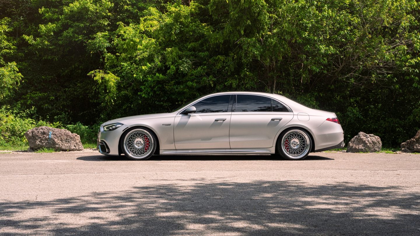 Mercedes on S-Class on 1886 Wheels
