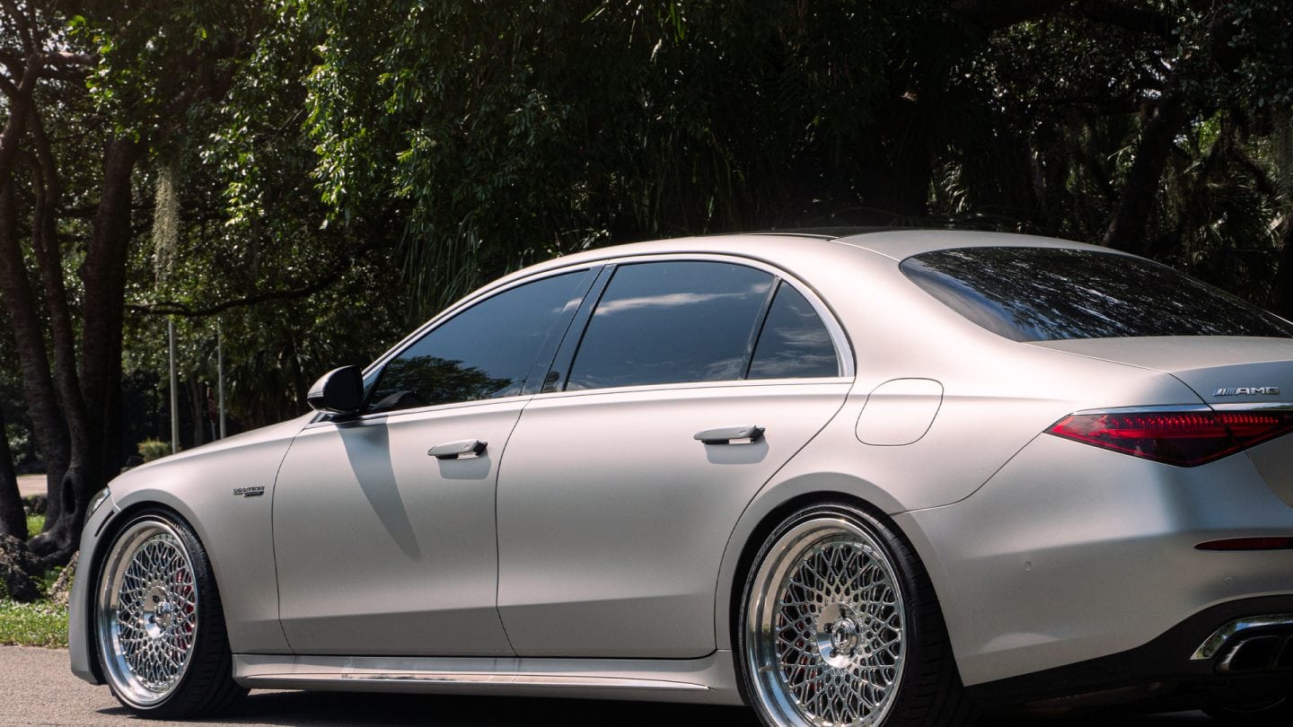 Mercedes on S-Class on 1886 Wheels