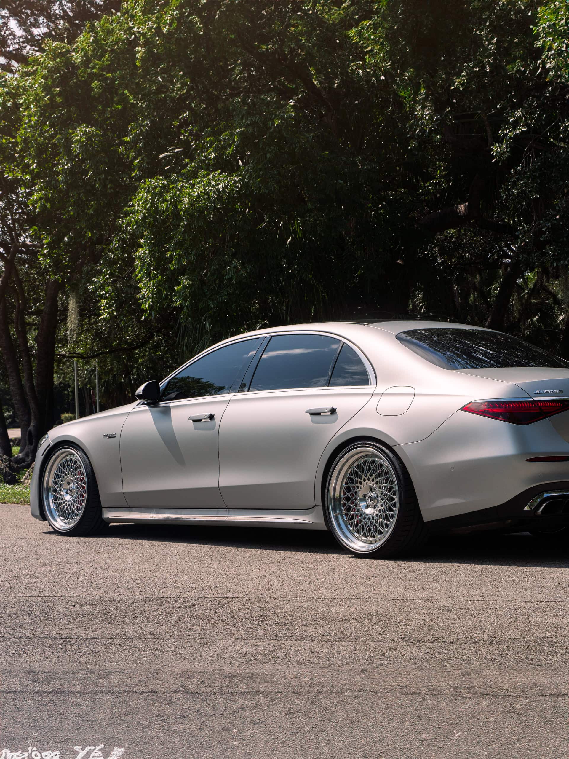 Mercedes on S-Class on 1886 Wheels