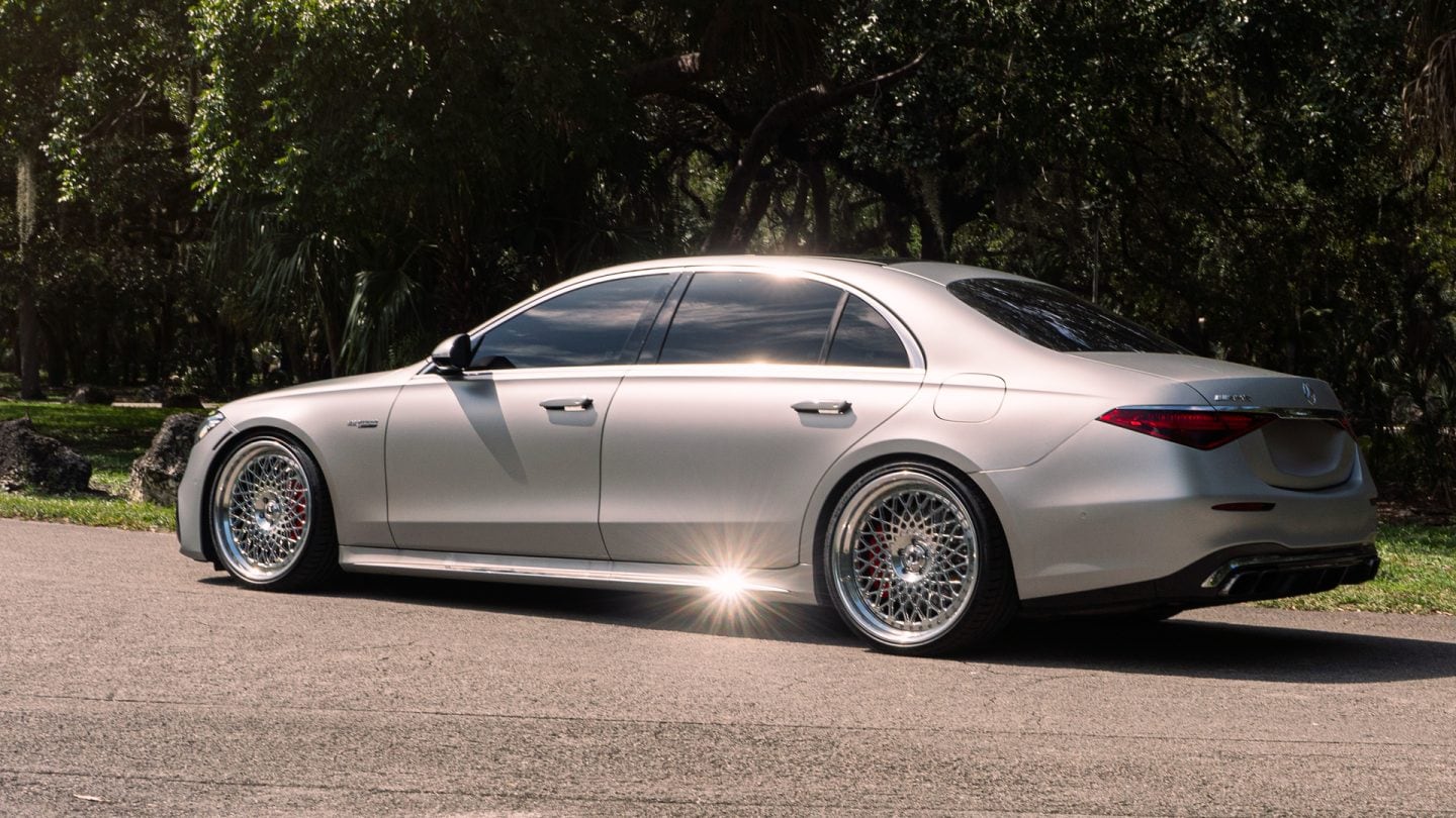Mercedes on S-Class on 1886 Wheels