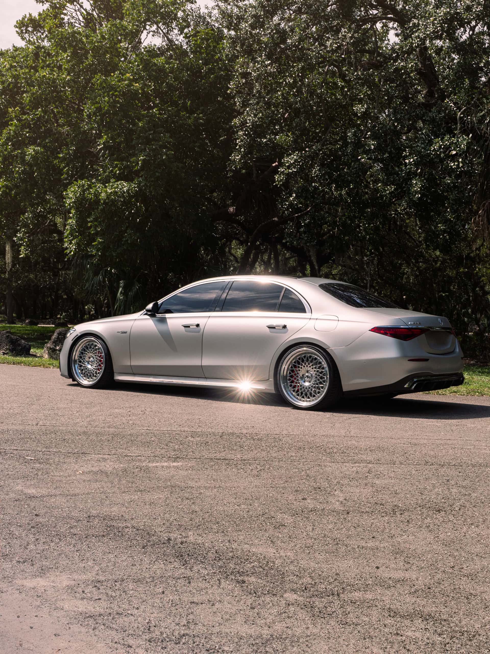 Mercedes on S-Class on 1886 Wheels