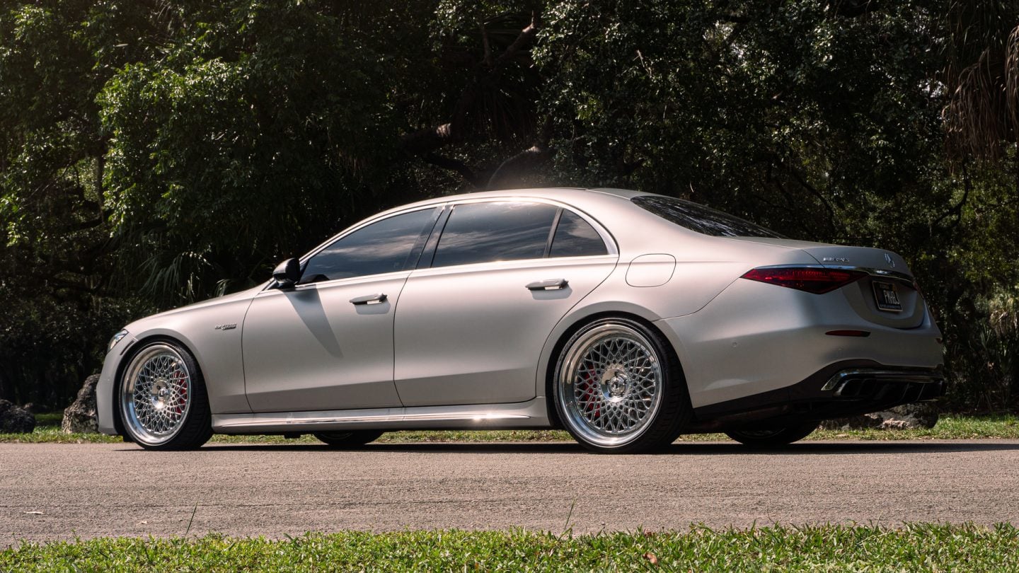 Mercedes on S-Class on 1886 Wheels