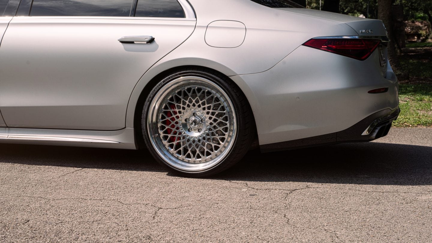 Mercedes on S-Class on 1886 Wheels