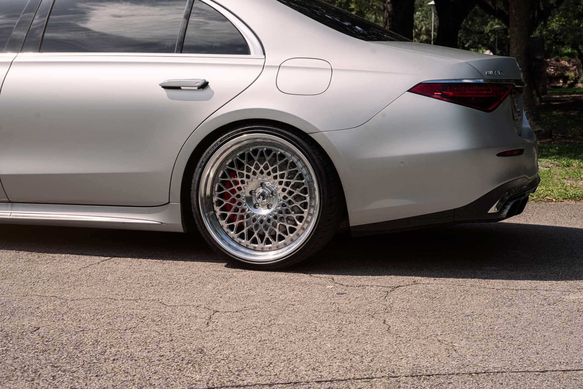 Mercedes on S-Class on 1886 Wheels