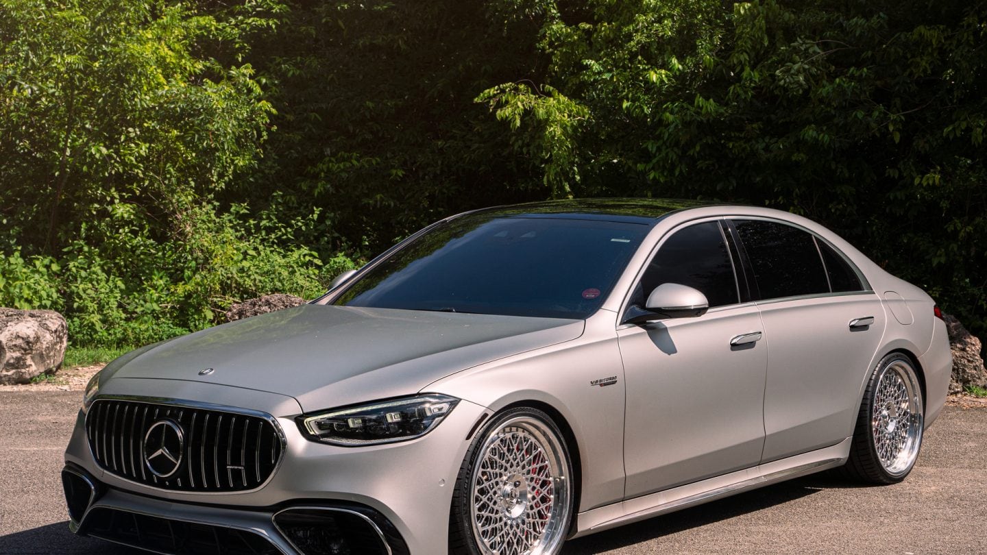 Mercedes on S-Class on 1886 Wheels