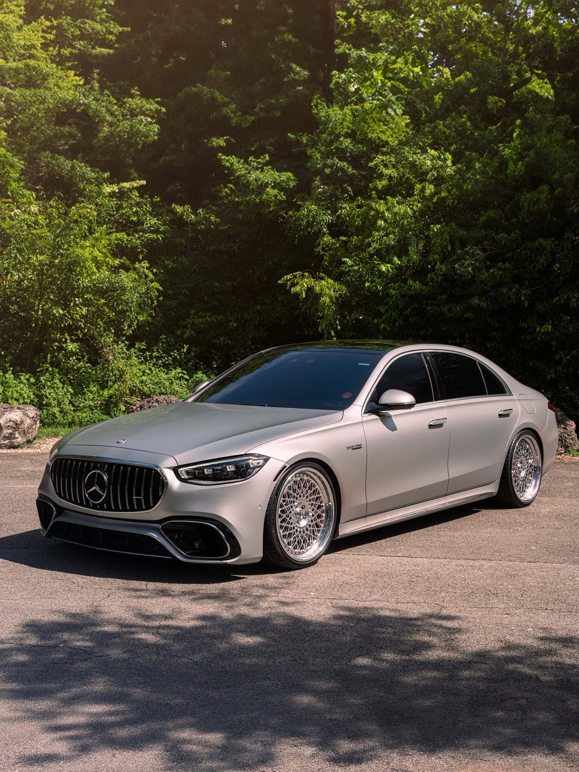 Mercedes on S-Class on 1886 Wheels
