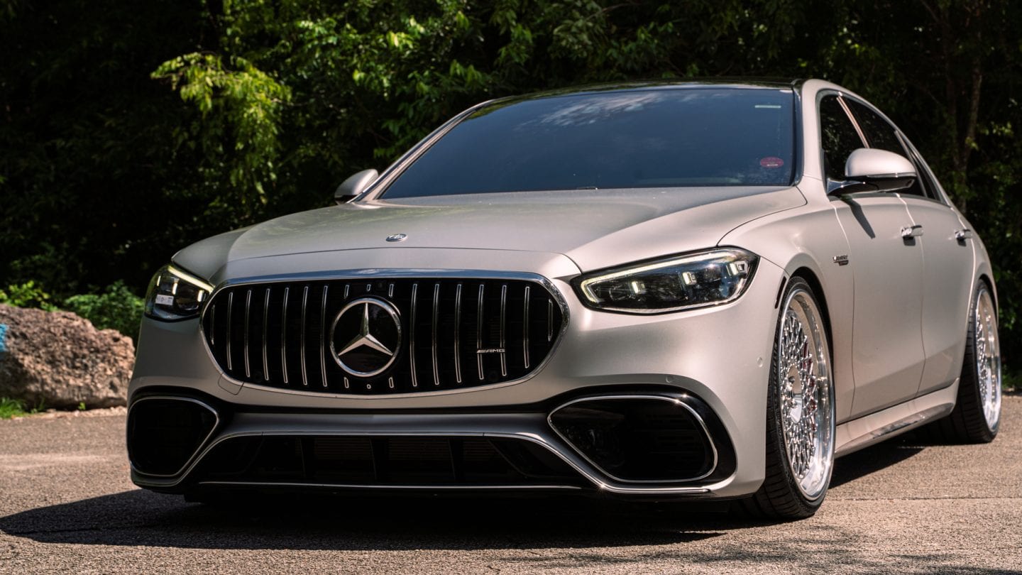 Mercedes on S-Class on 1886 Wheels