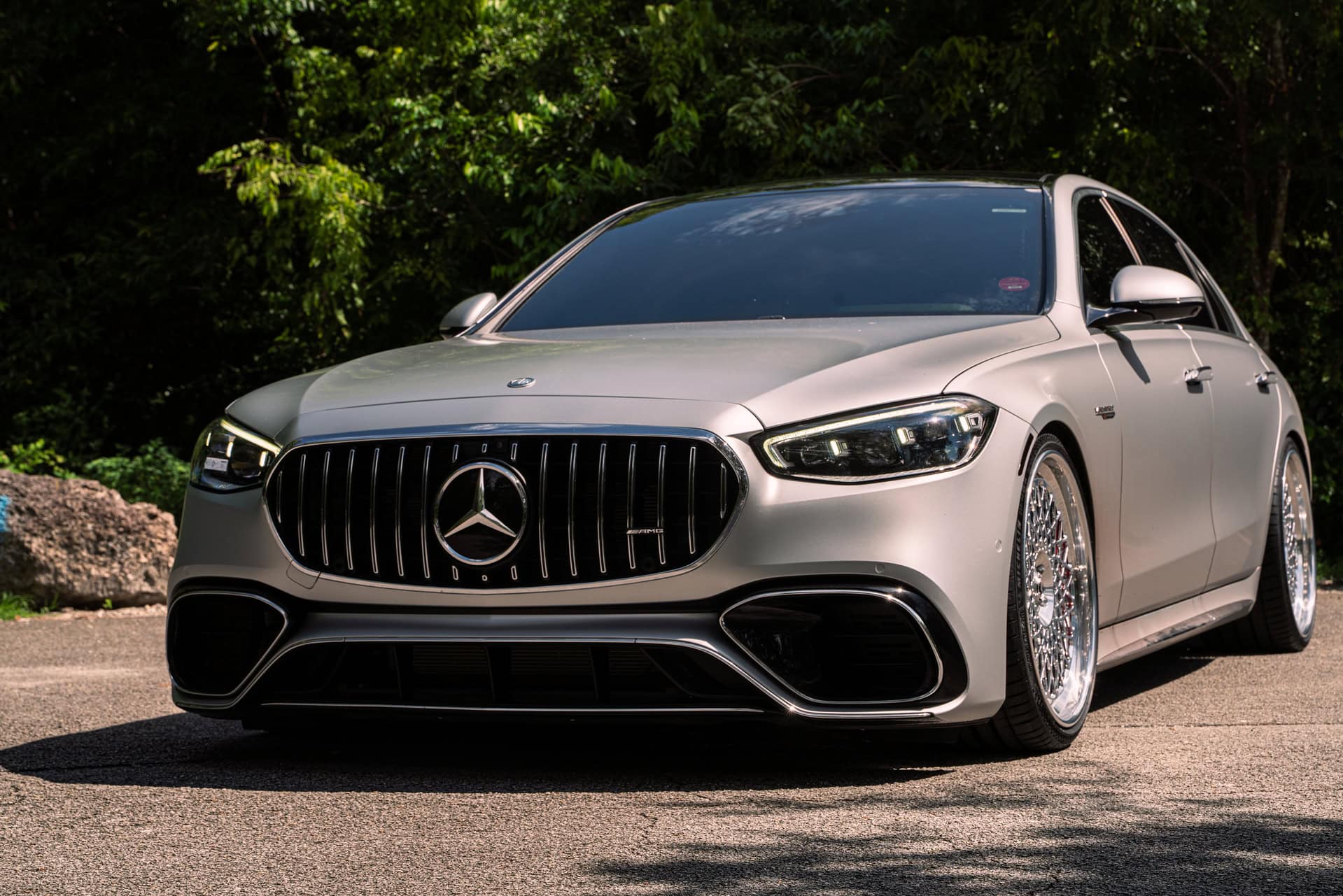 Mercedes on S-Class on 1886 Wheels