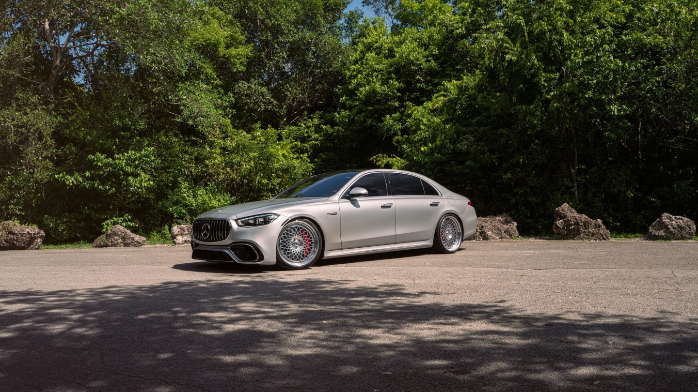 Mercedes on S-Class on 1886 Wheels