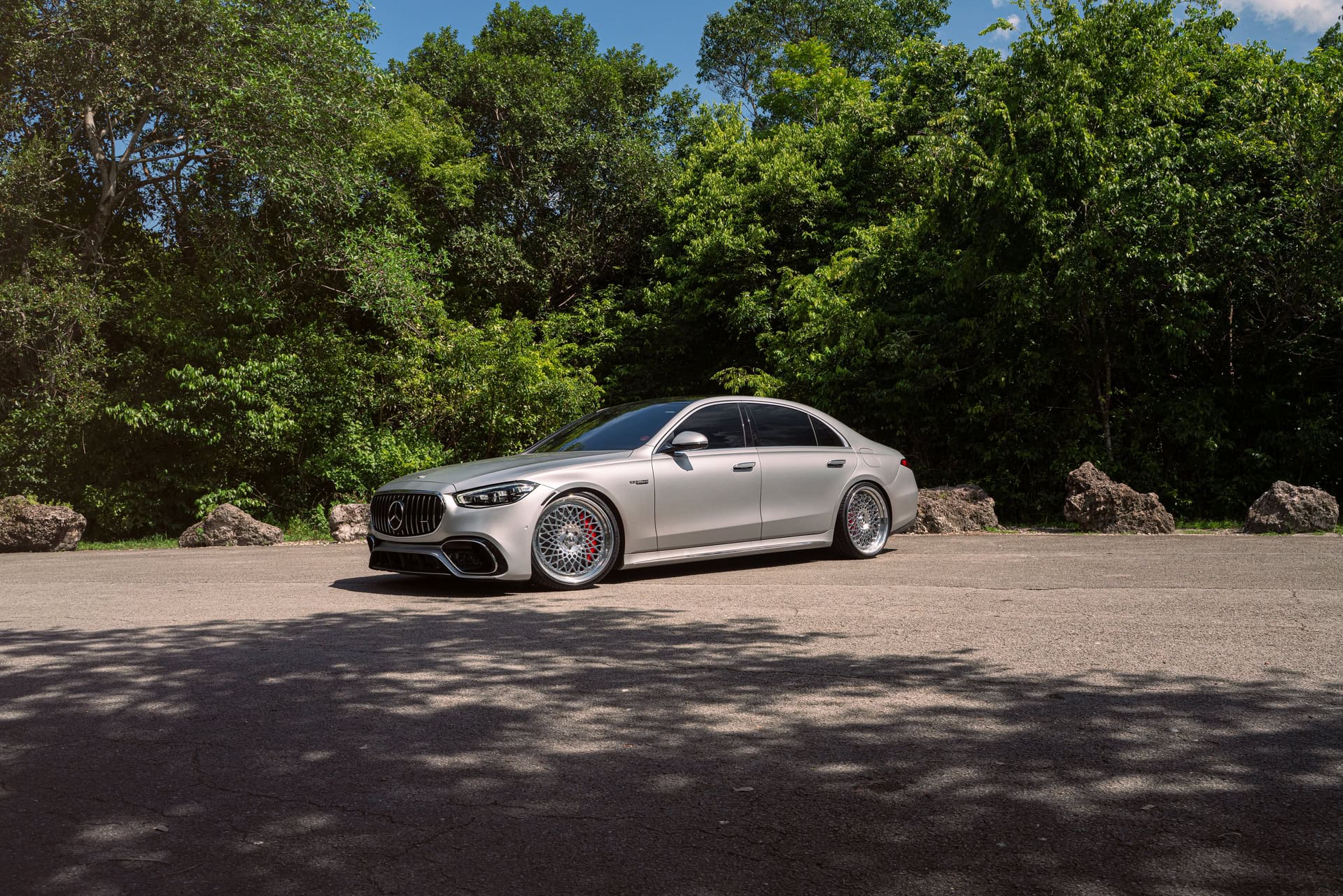 Mercedes on S-Class on 1886 Wheels