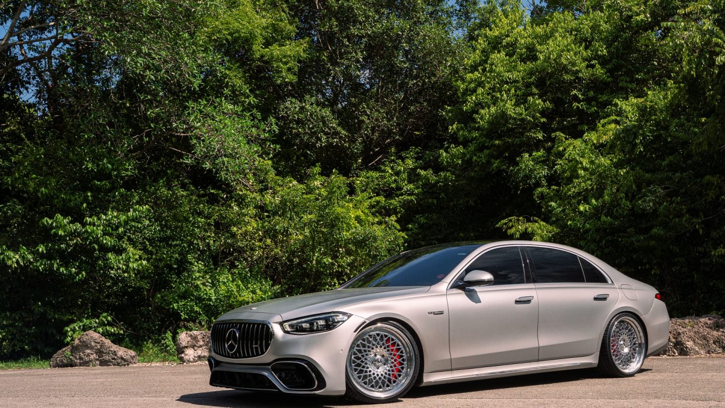 Mercedes on S-Class on 1886 Wheels