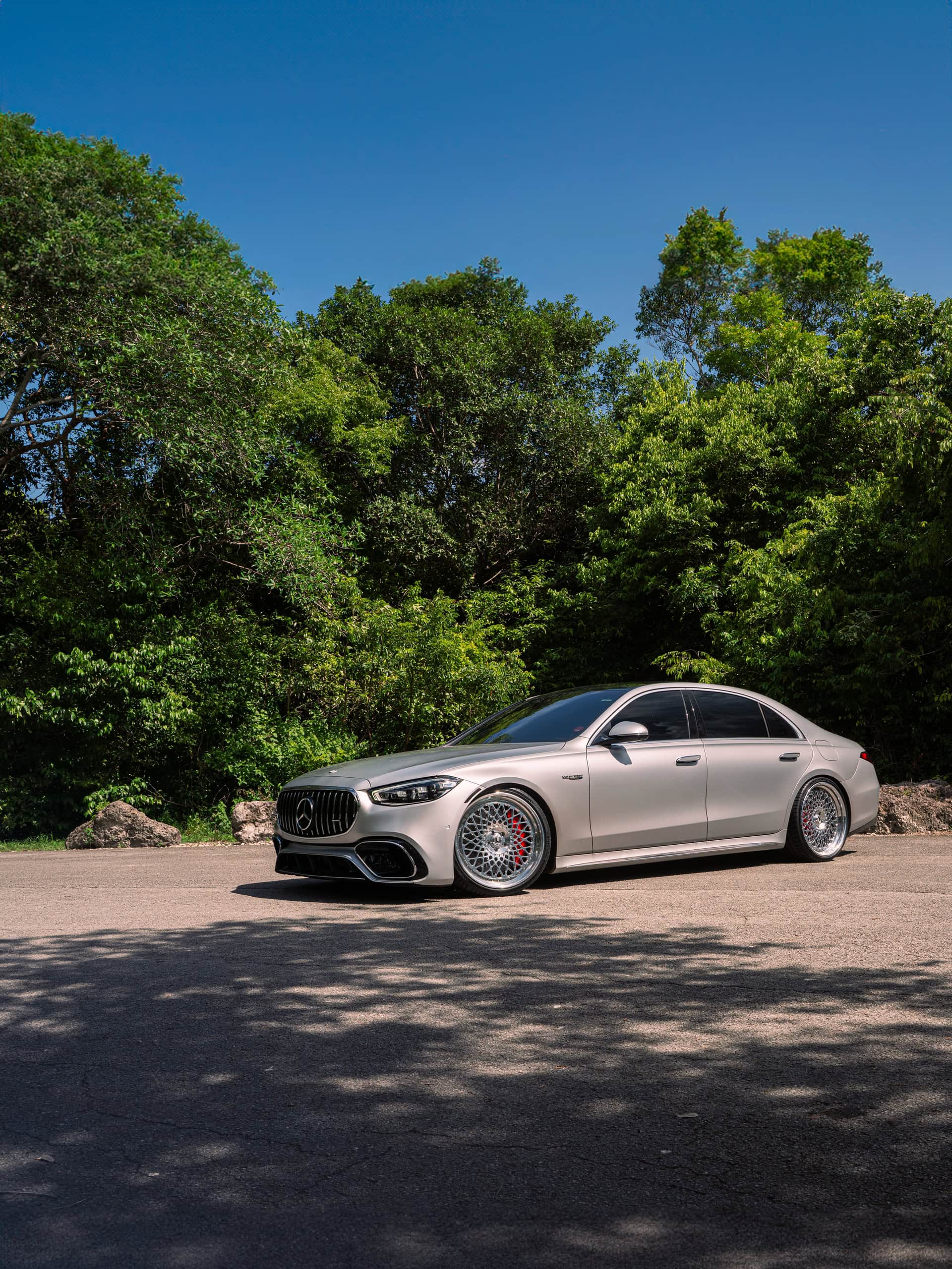 Mercedes on S-Class on 1886 Wheels