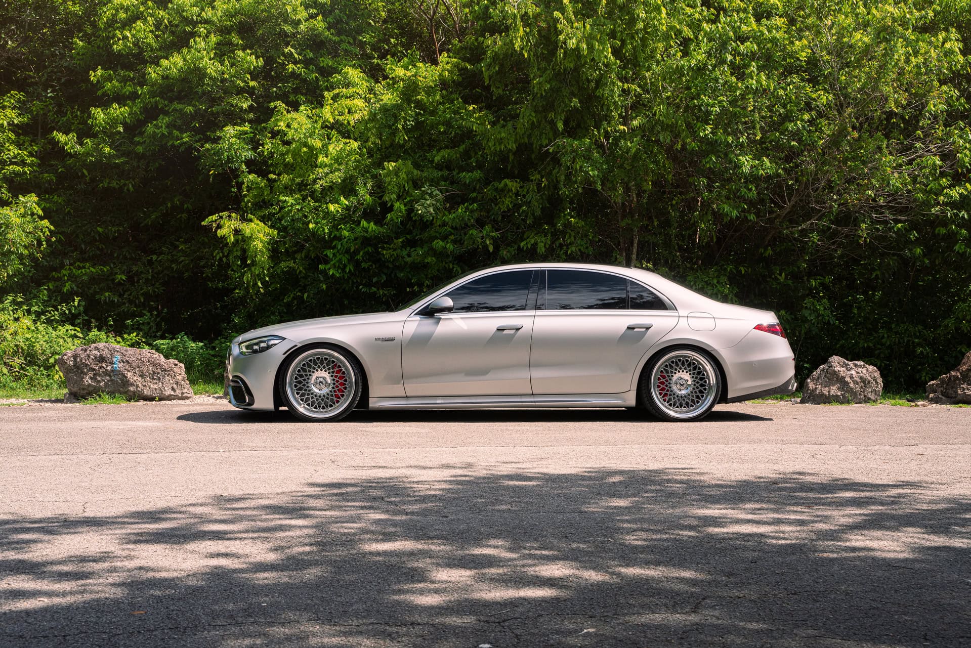 Mercedes on S-Class on 1886 Wheels