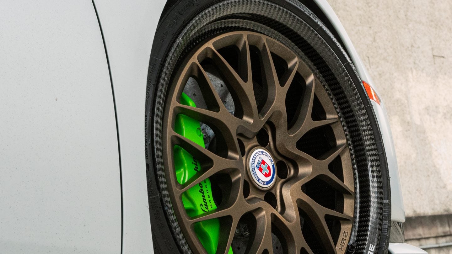 Lamborghini Huracan on HRE Wheels CRB-520