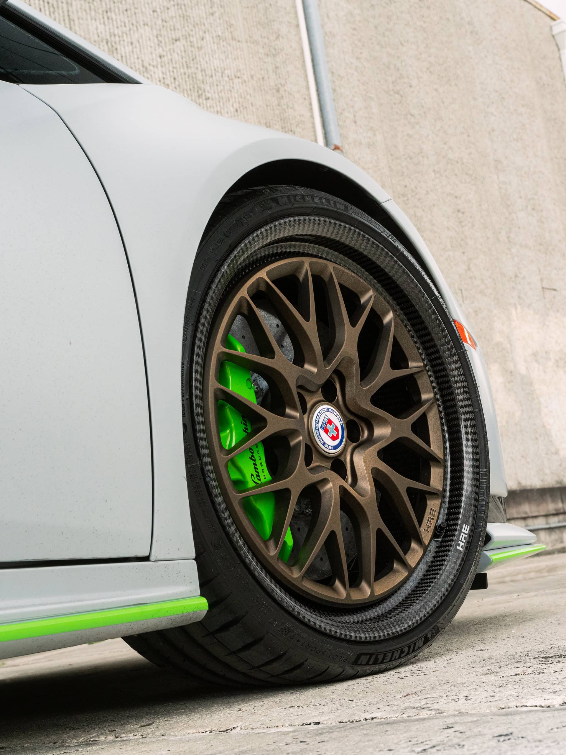 Lamborghini Huracan on HRE Wheels CRB-520