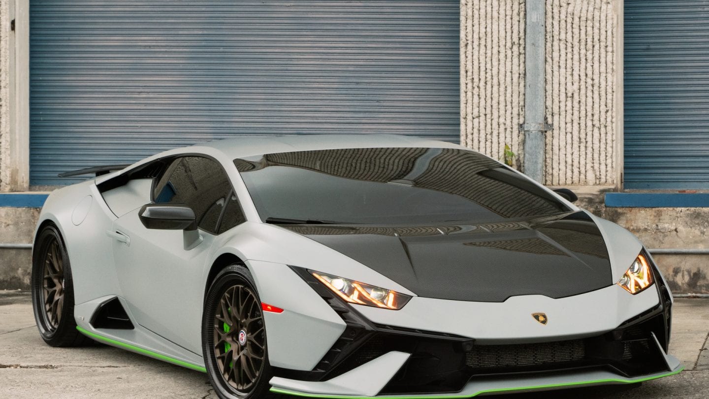 Lamborghini Huracan on HRE Wheels CRB-520