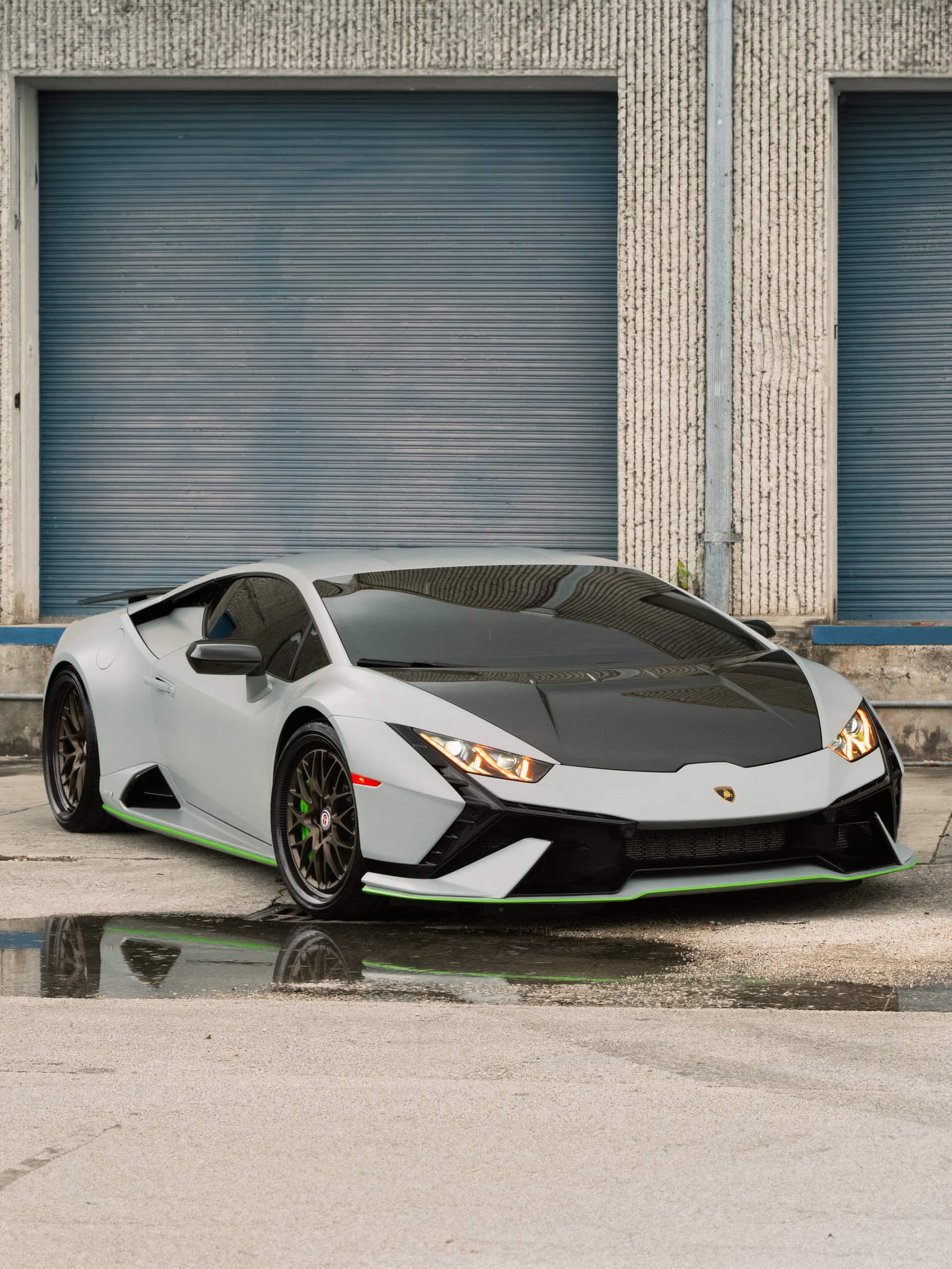 Lamborghini Huracan on HRE Wheels CRB-520