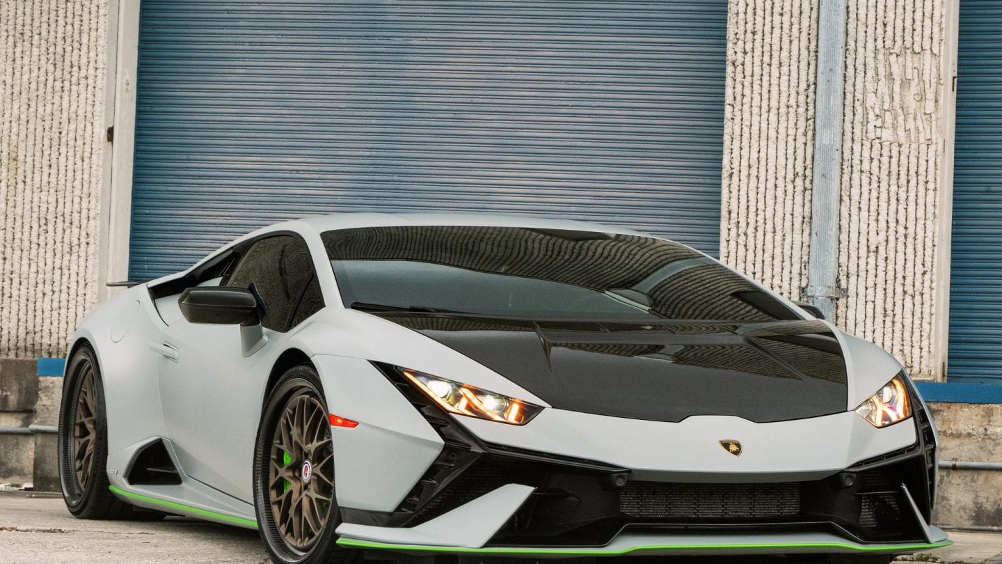 Lamborghini Huracan on HRE Wheels CRB-520