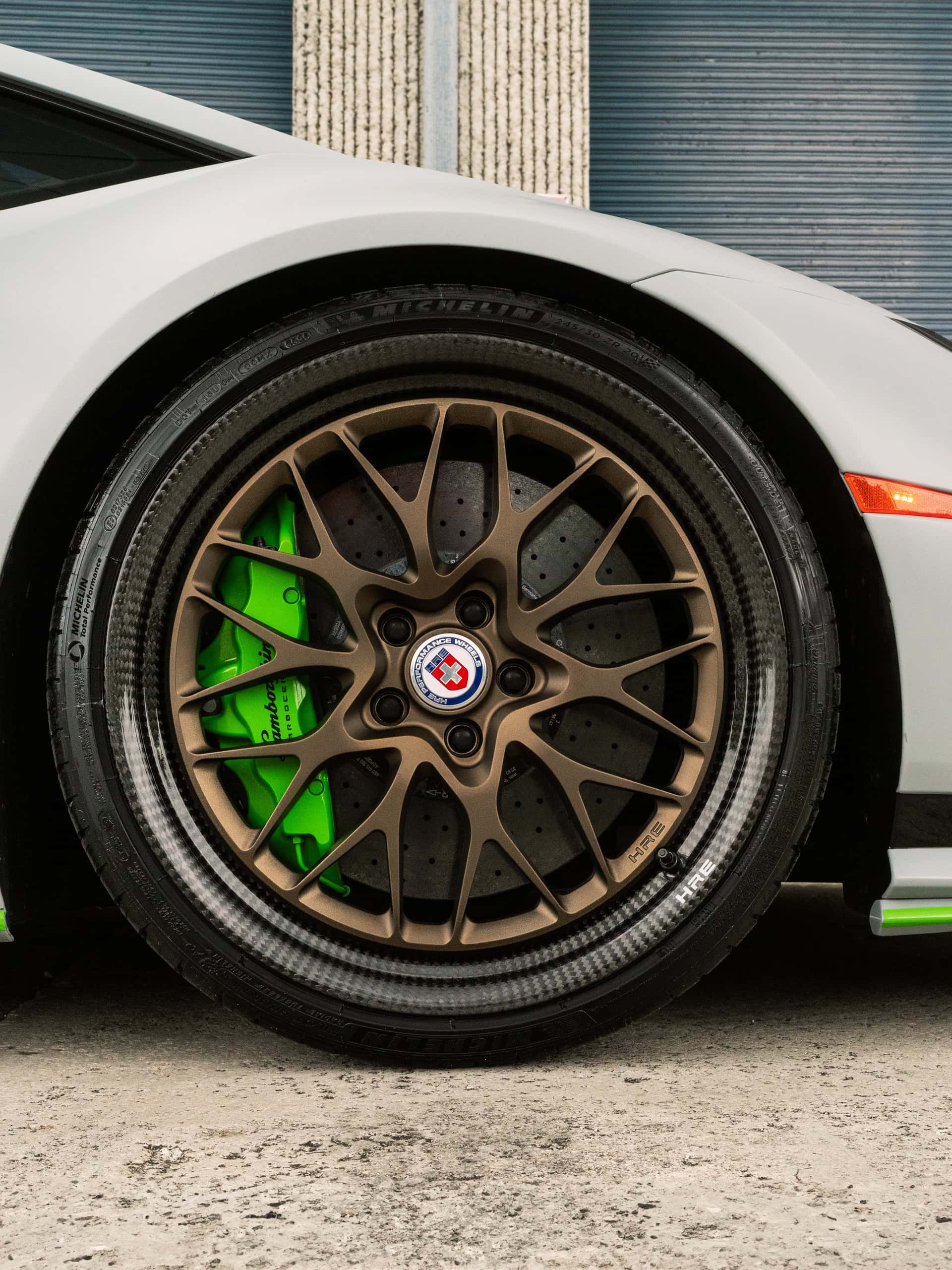 Lamborghini Huracan on HRE Wheels CRB-520
