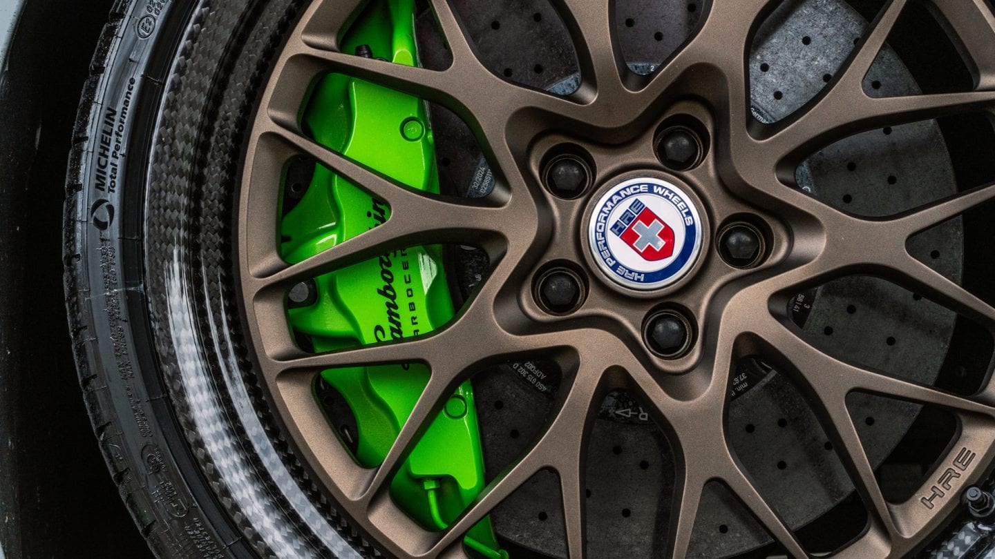 Lamborghini Huracan on HRE Wheels CRB-520