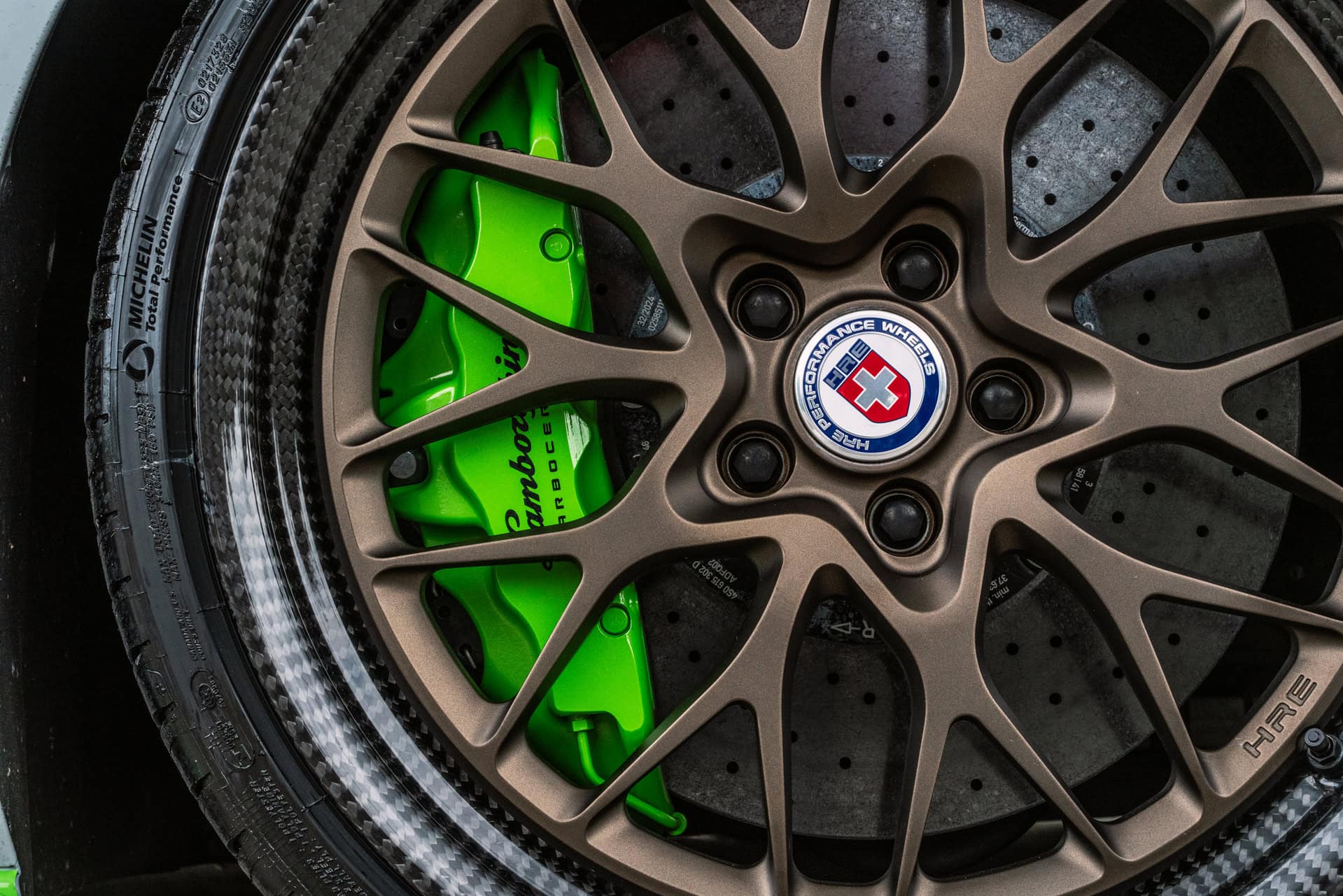 Lamborghini Huracan on HRE Wheels CRB-520