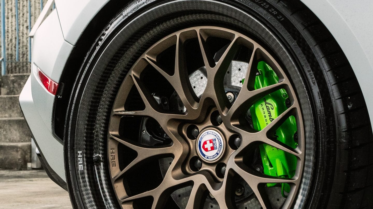 Lamborghini Huracan on HRE Wheels CRB-520