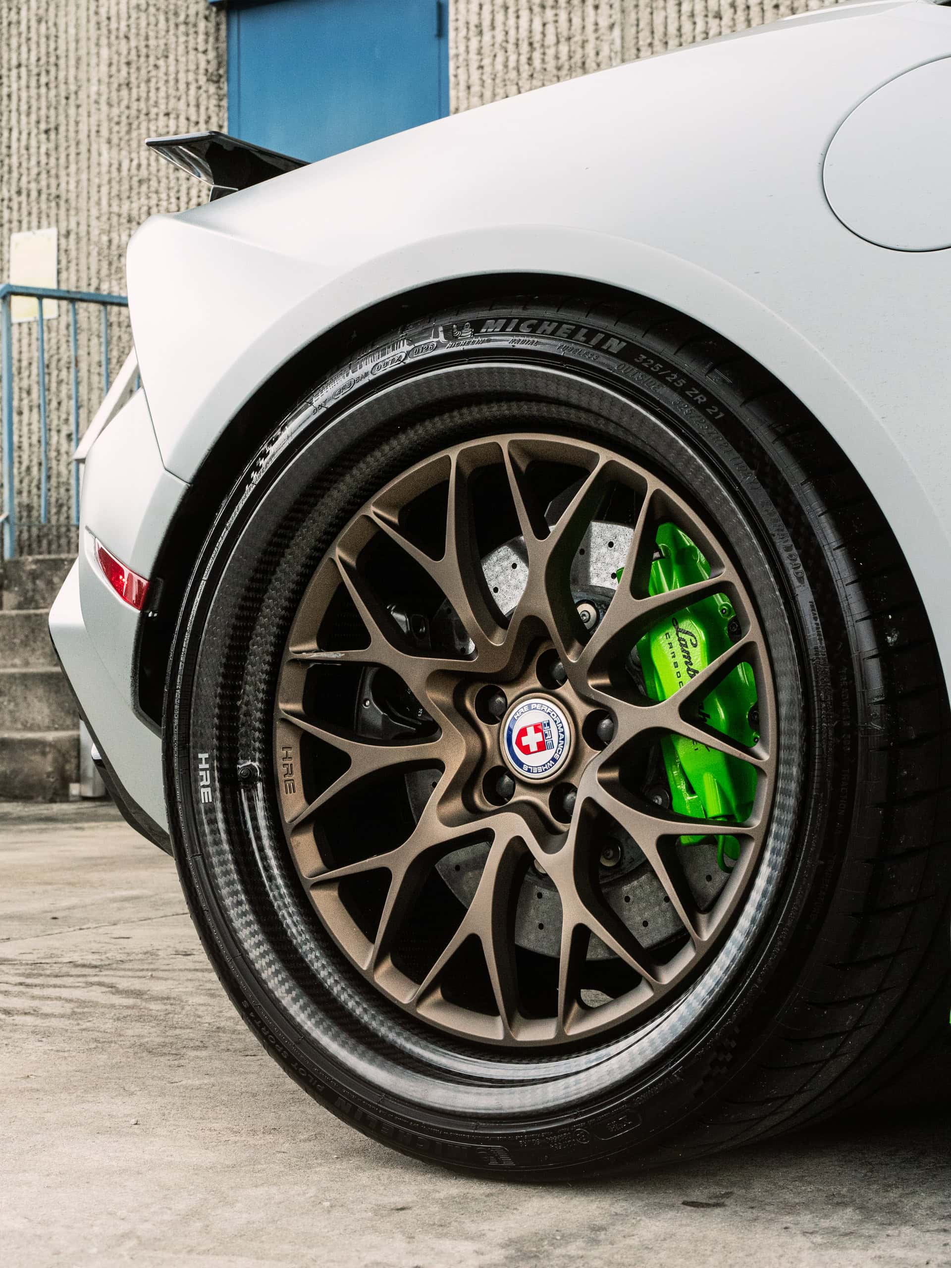 Lamborghini Huracan on HRE Wheels CRB-520