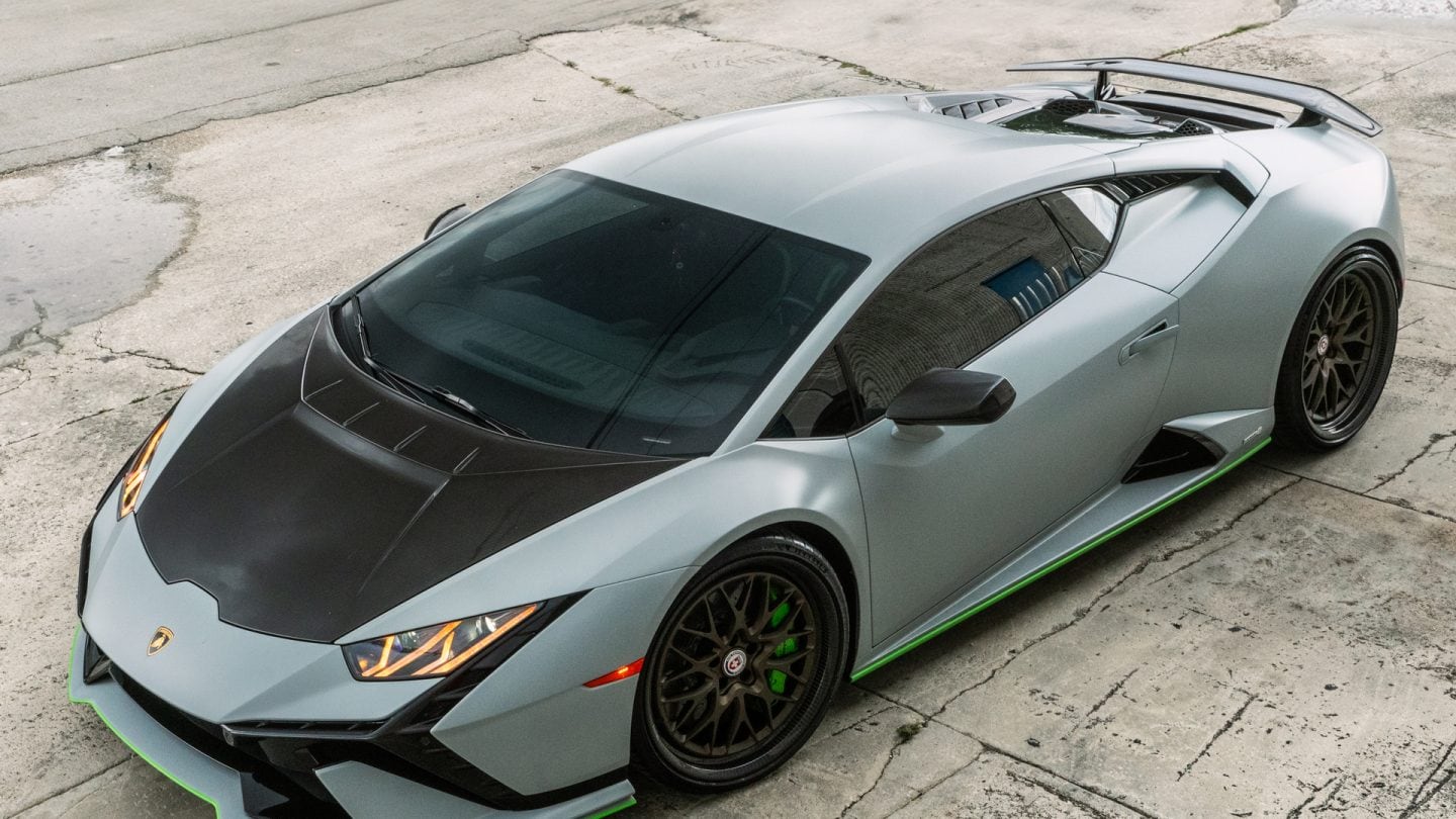 Lamborghini Huracan on HRE Wheels CRB-520