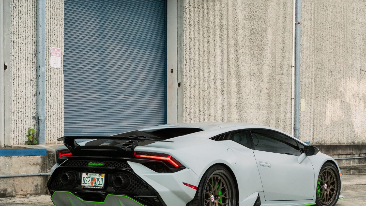 Lamborghini Huracan on HRE Wheels CRB-520