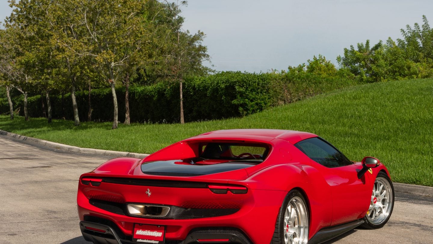Ferrari 296 GTB on BBS Wheels LM-R