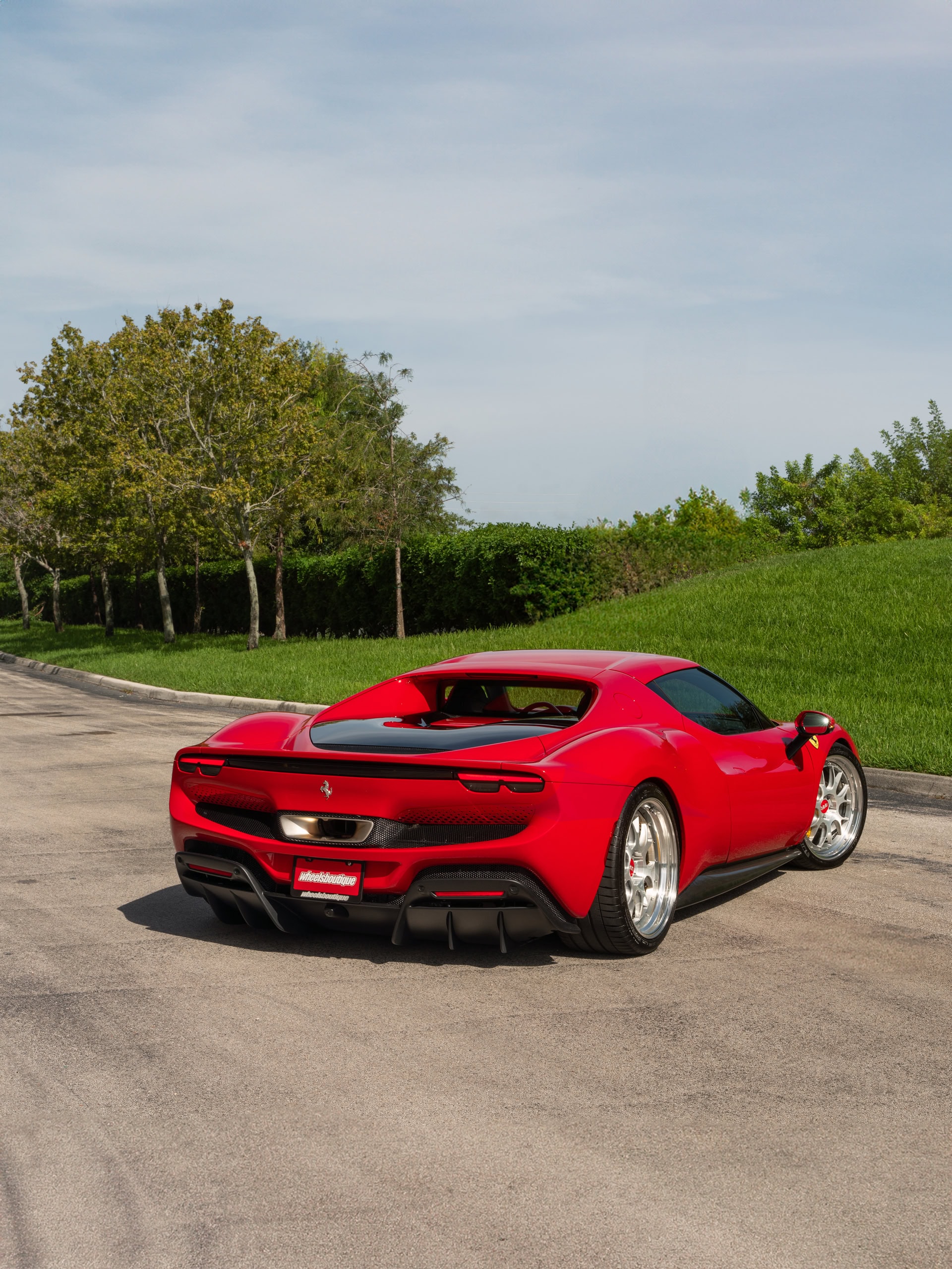 Ferrari 296 GTB on BBS Wheels LM-R