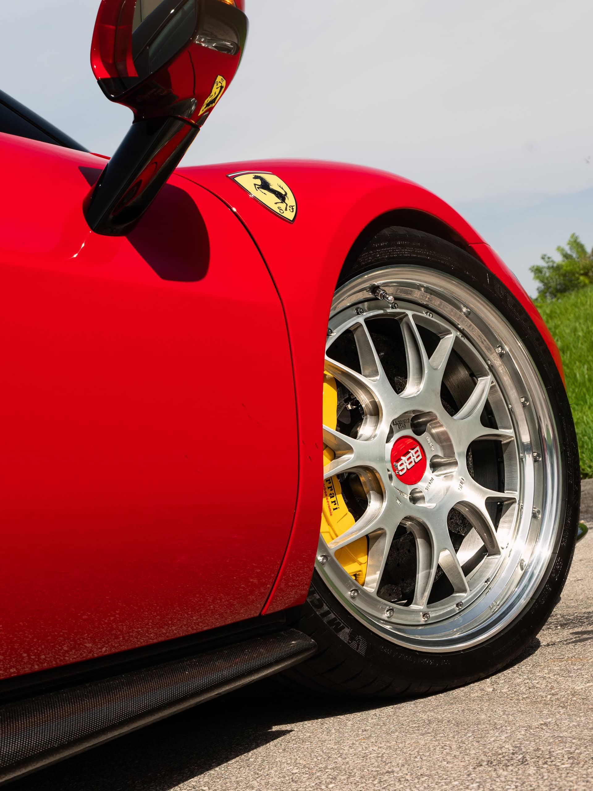 Ferrari 296 GTB on BBS Wheels LM-R
