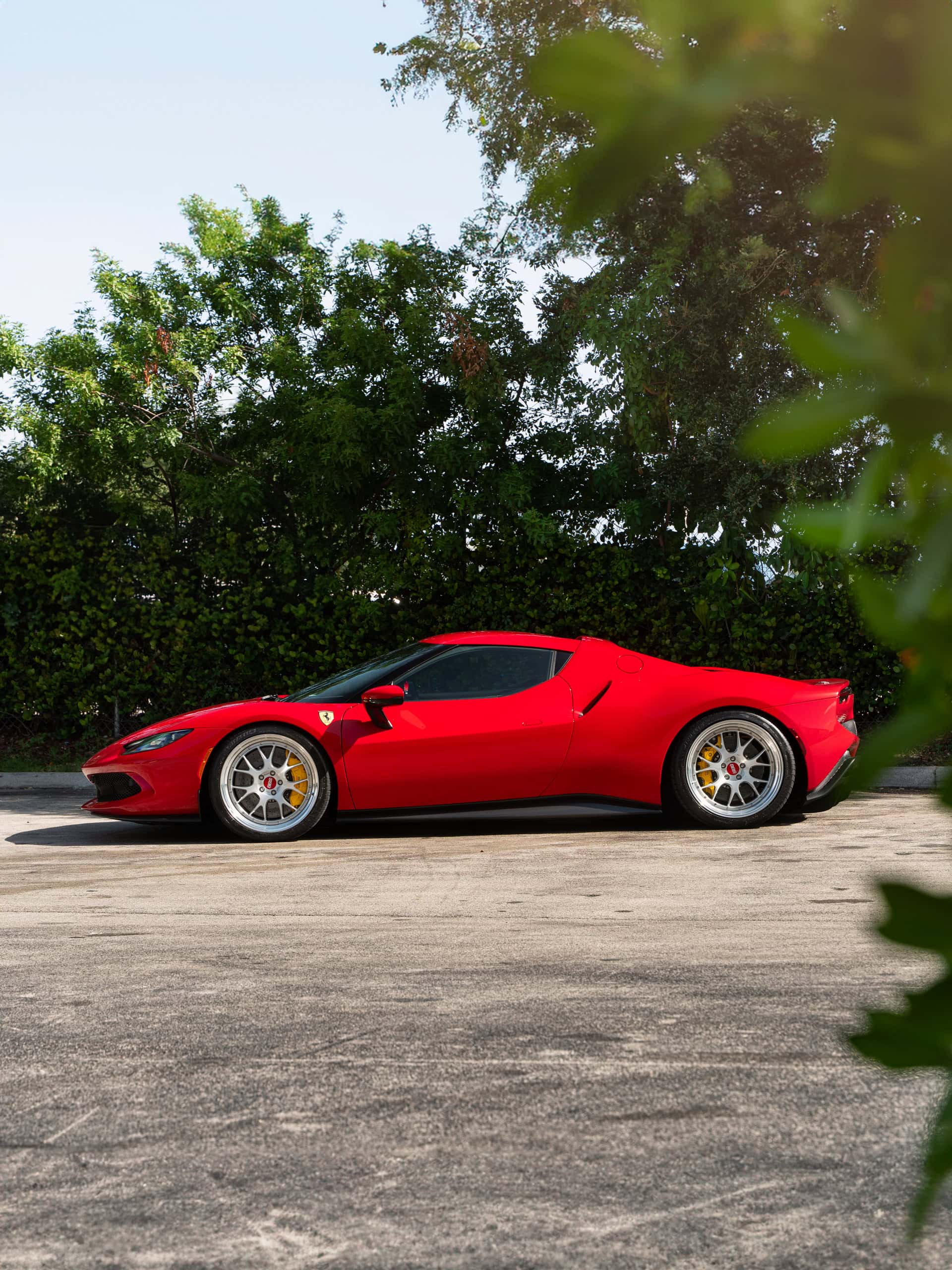 Photo 22 of Ferrari 296 GTB | on BBS LM-R | Brushed Clear