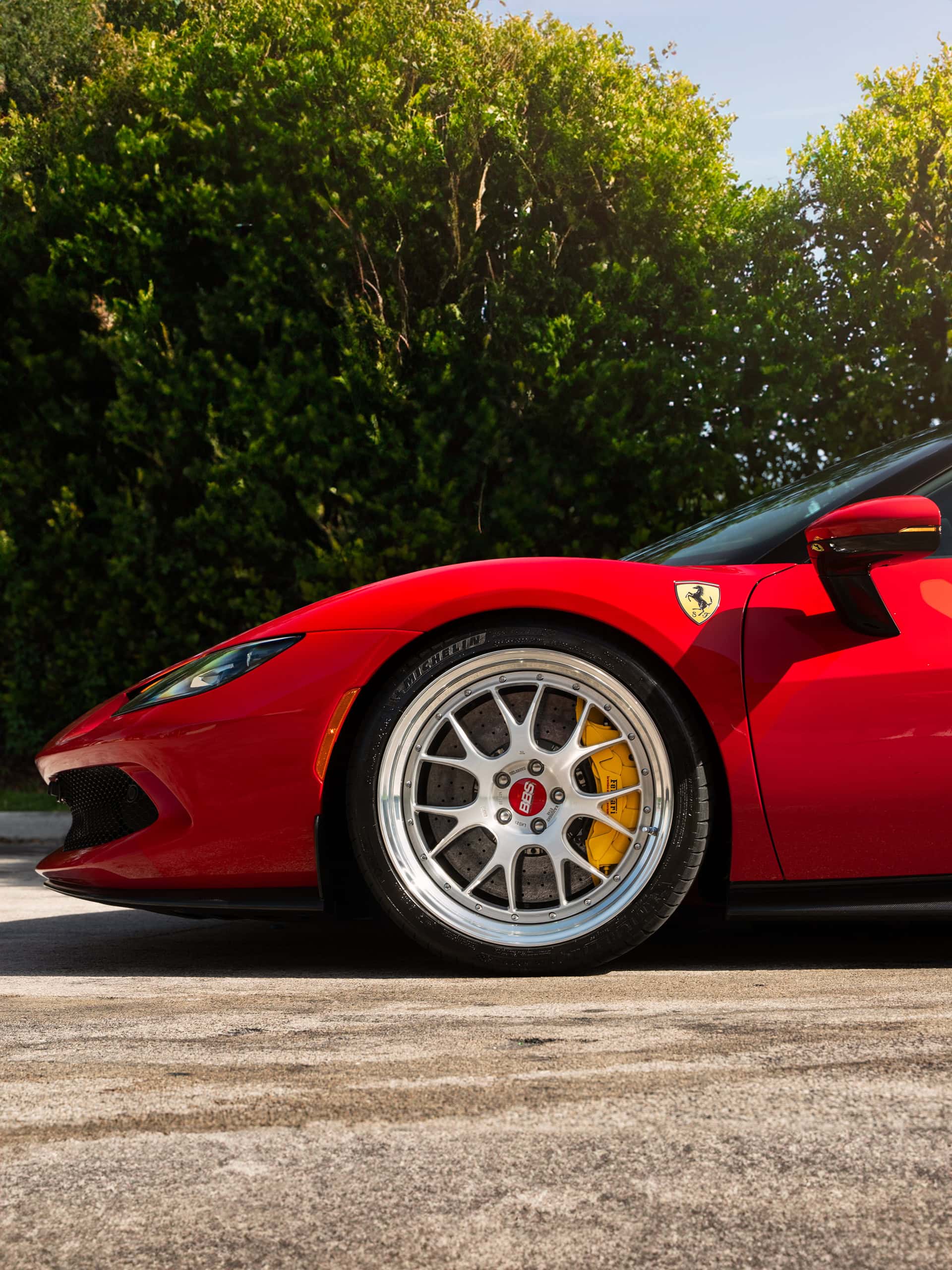 Photo 23 of Ferrari 296 GTB | on BBS LM-R | Brushed Clear