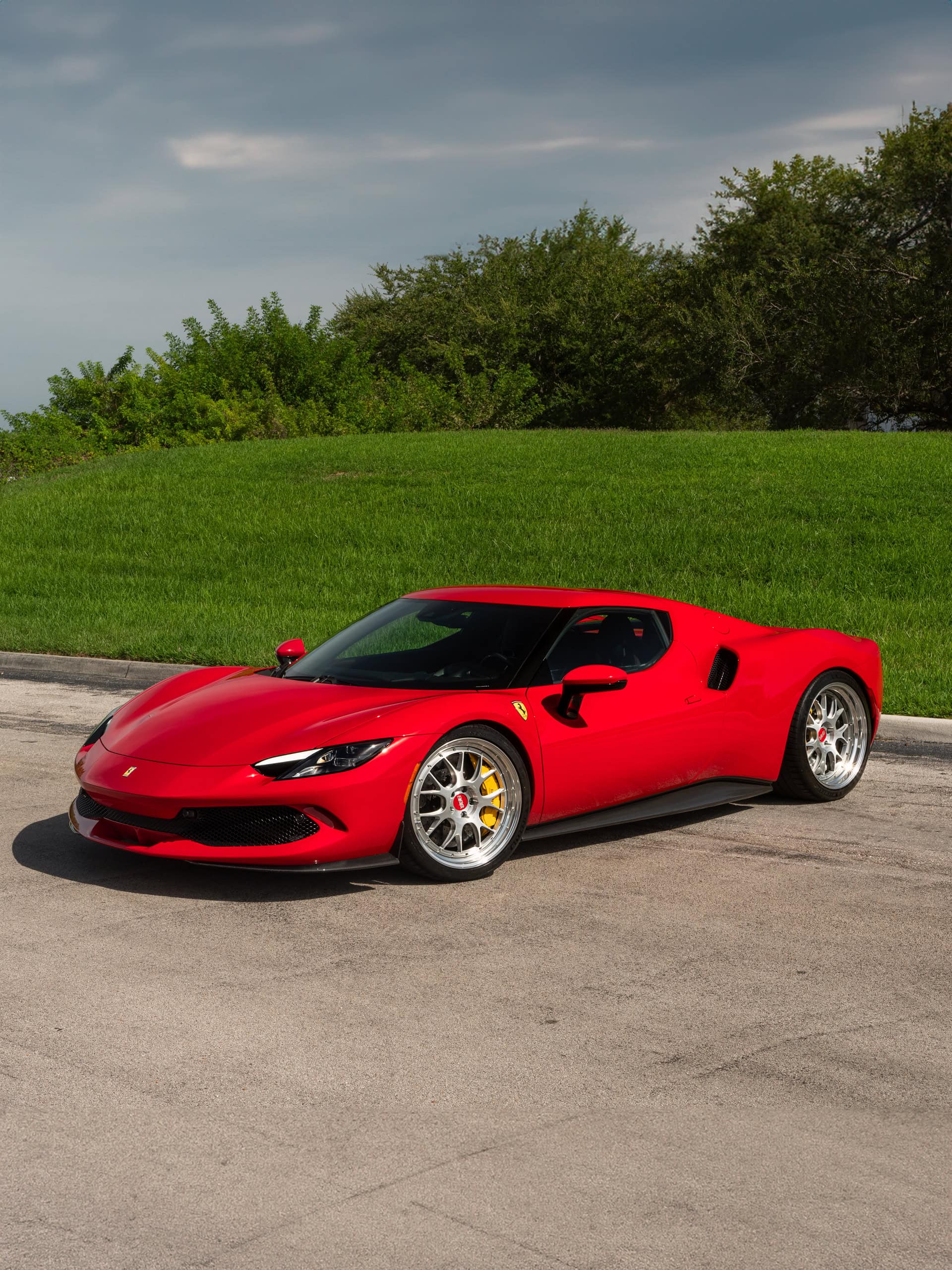 Ferrari 296 GTB on BBS Wheels LM-R