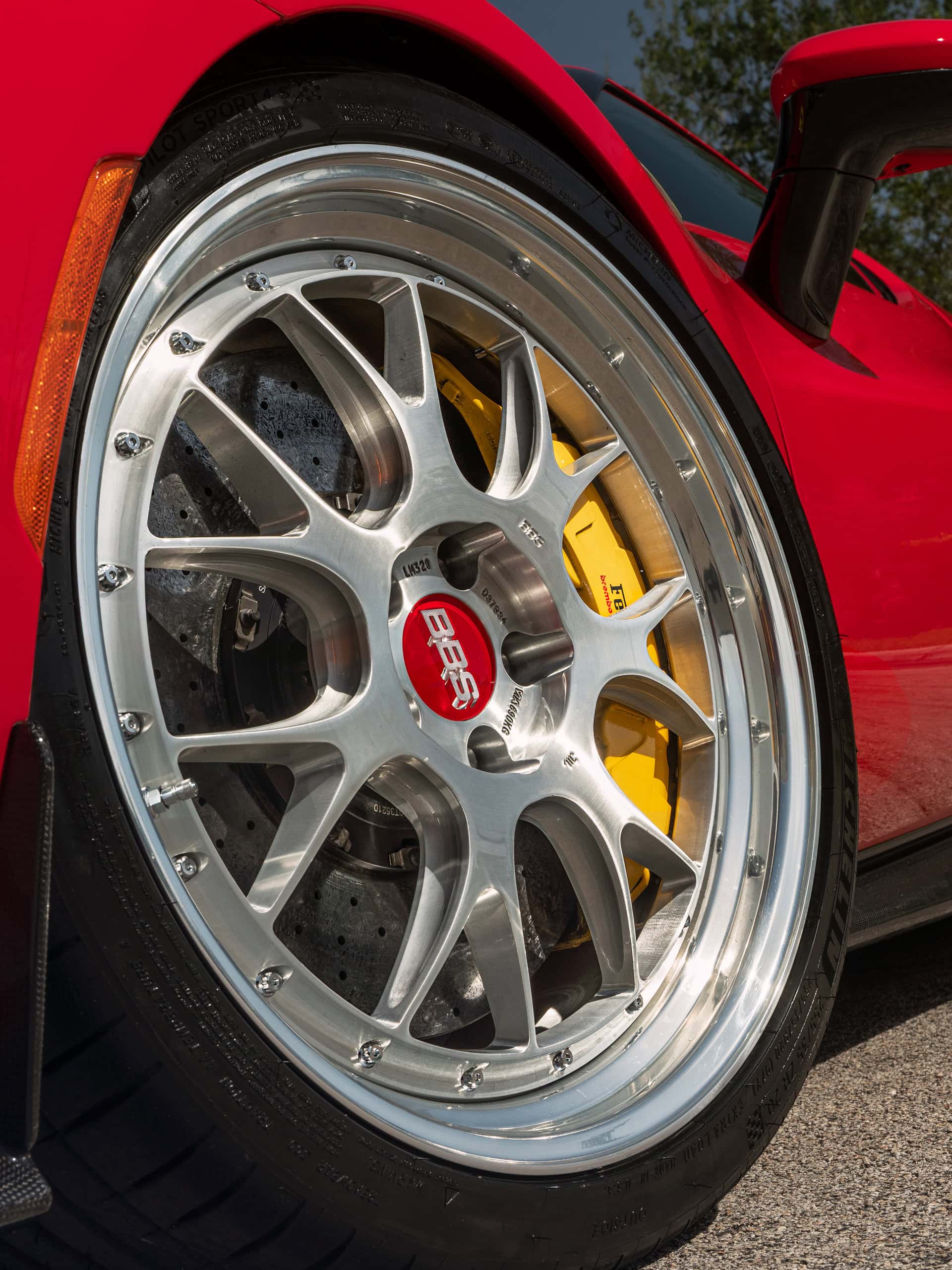 Ferrari 296 GTB on BBS Wheels LM-R