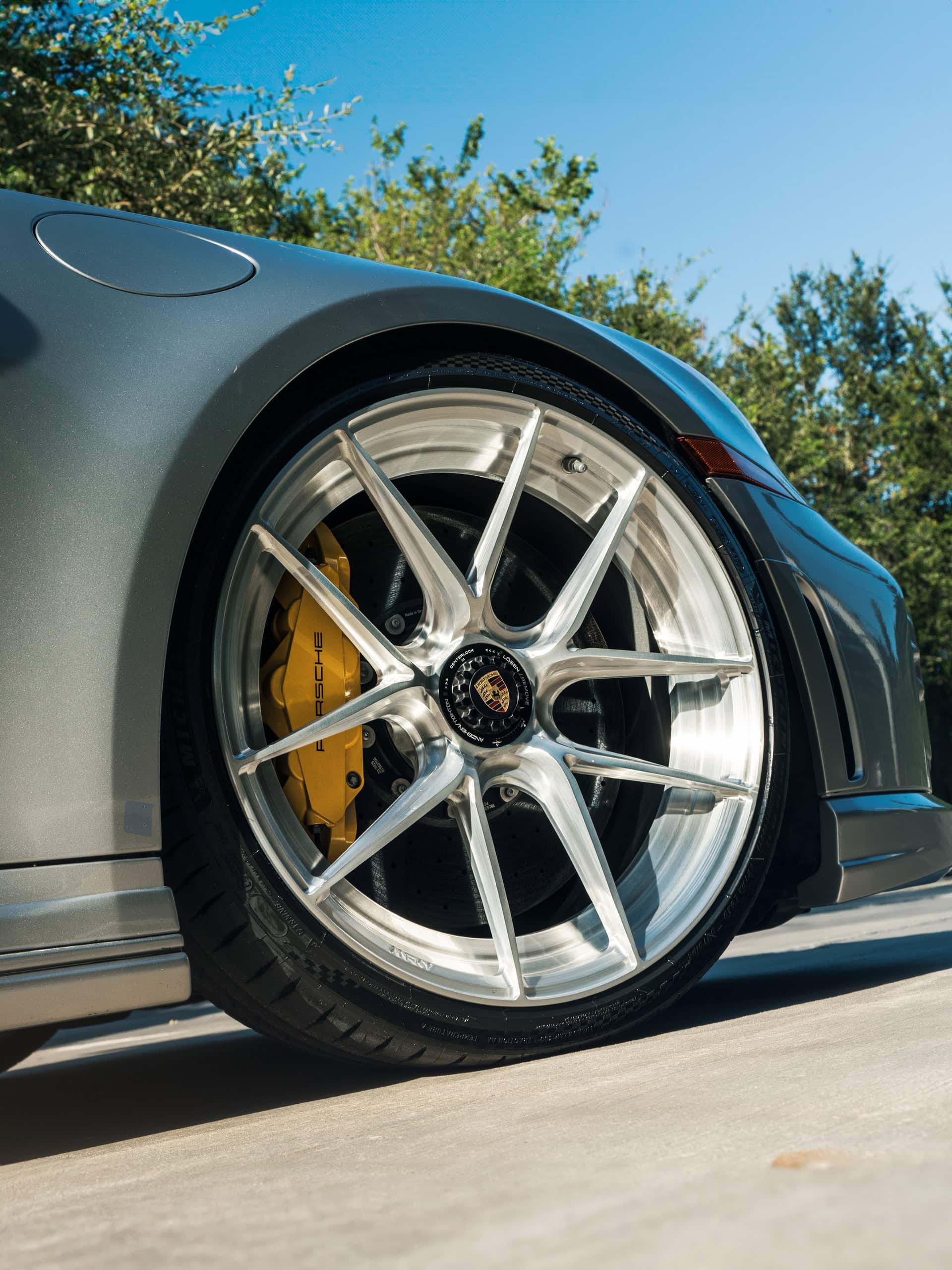 Porsche 992 Turbo S on Techart kit and ANRKY Wheels XR-201
