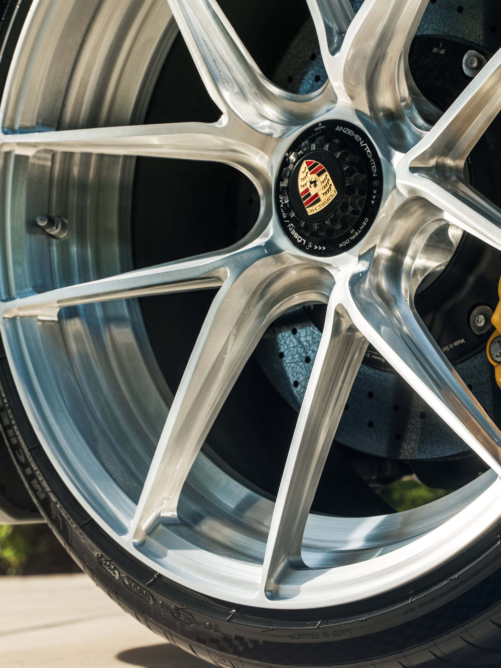 Porsche 992 Turbo S on Techart kit and ANRKY Wheels XR-201