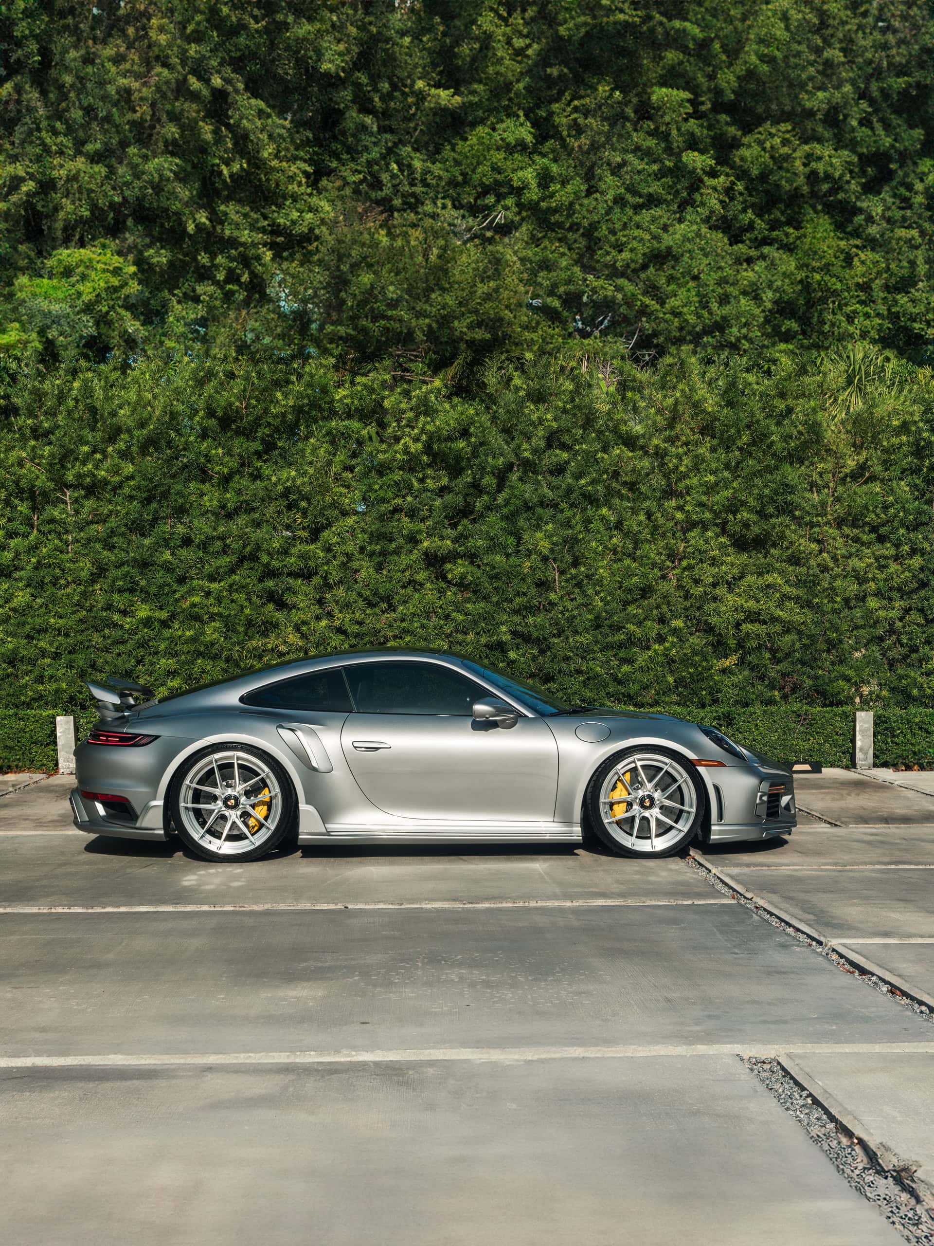 Porsche 992 Turbo S on Techart kit and ANRKY Wheels XR-201