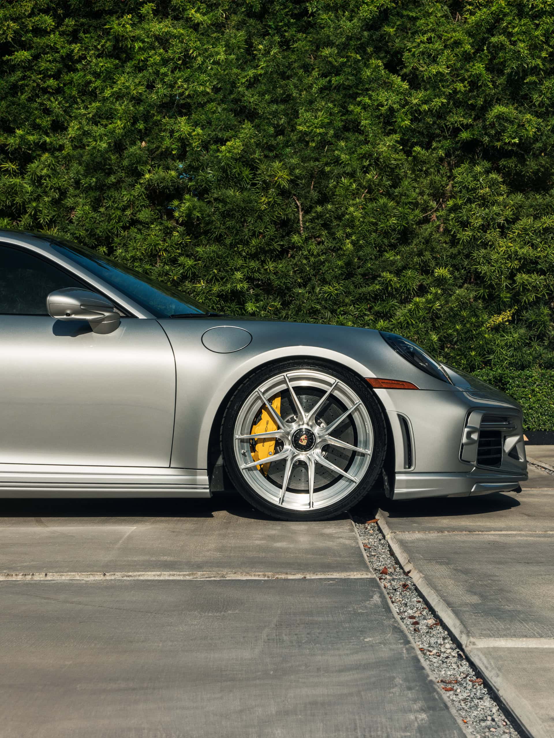 Porsche 992 Turbo S on Techart kit and ANRKY Wheels XR-201