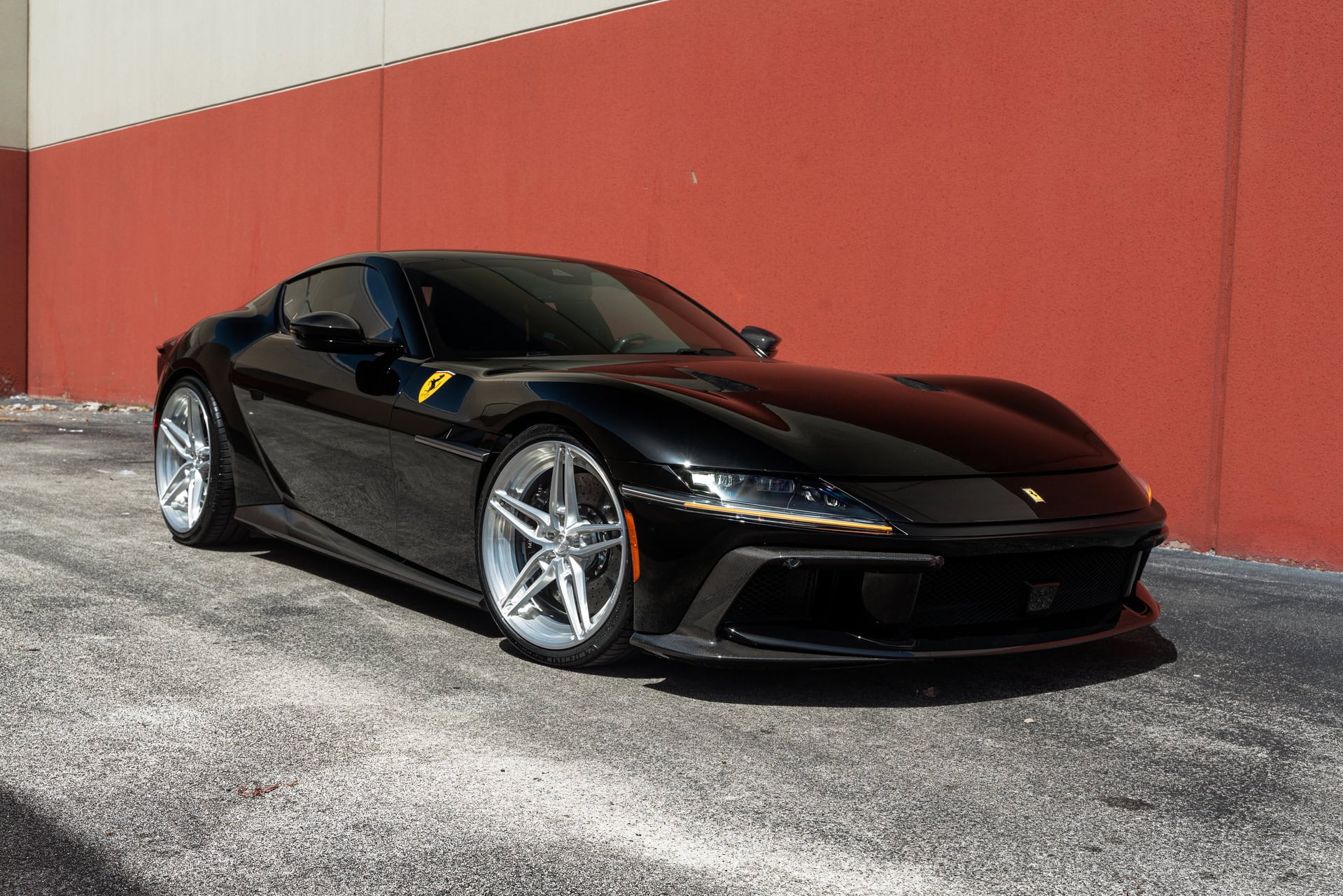 Photo 29 of Ferrari 12 Cilindri | Nero | on ANRKY AN27 | Brushed Clear