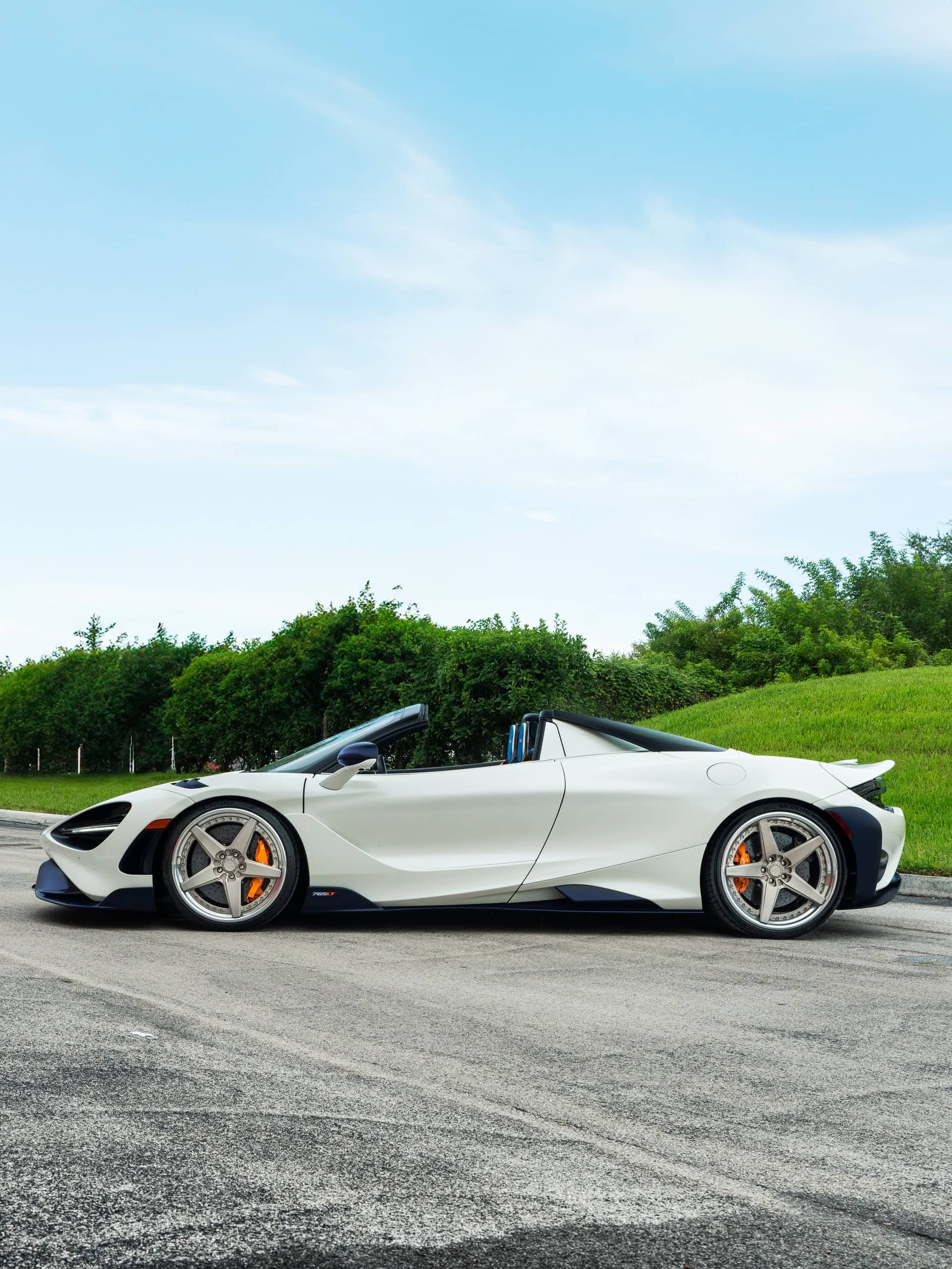 McLaren 765LT Spider on ANRKY RS5.3 RETROSeries