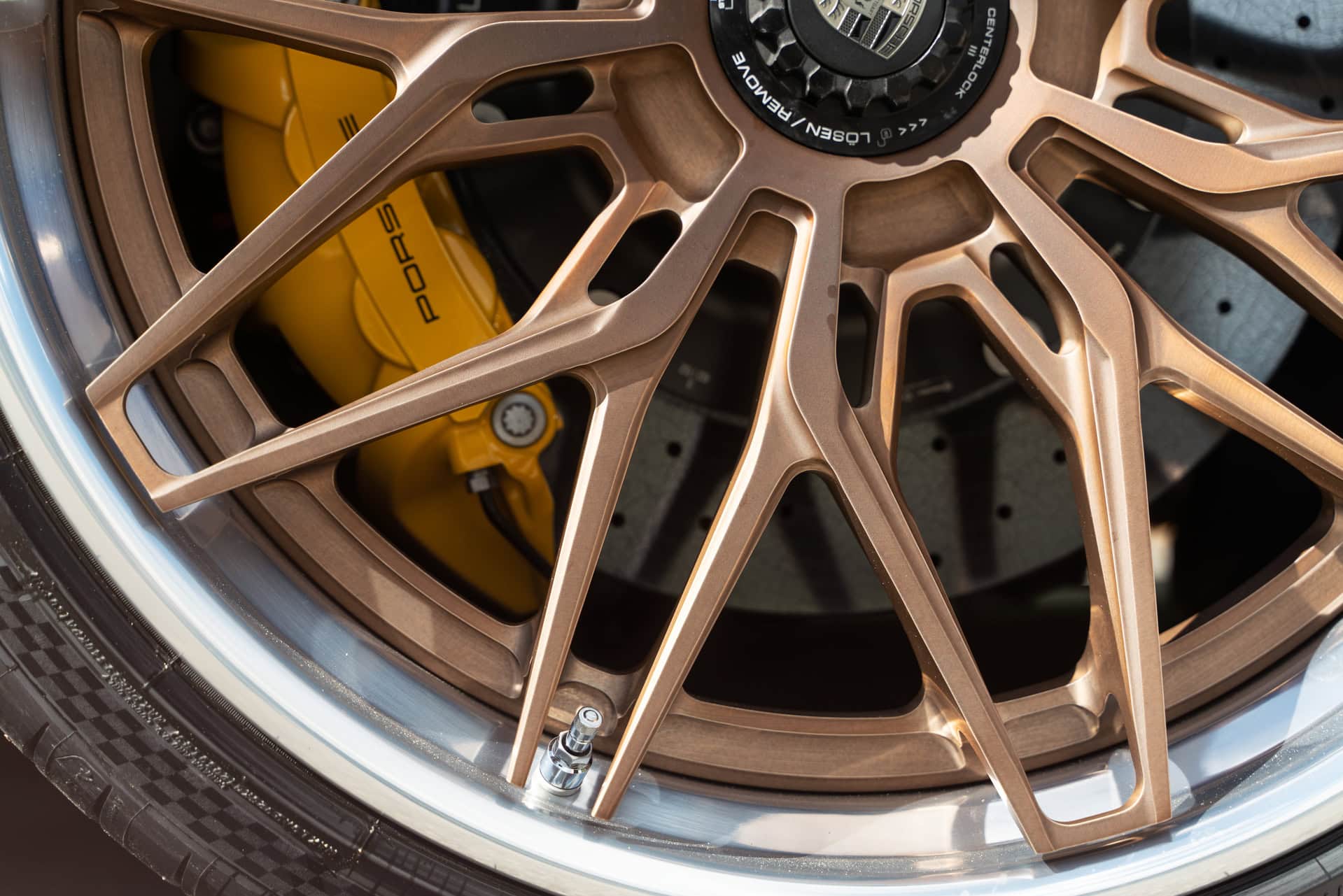 Porsche 992 on ANRKY S1-X3 Brushed Bronze
